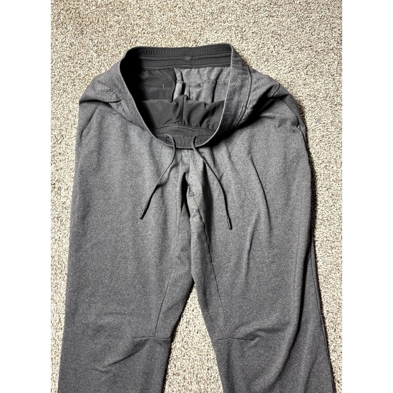 Lululemon Lululemon ABC Jogger Mens Gray Tapered Athletic Sweatpants LM5569S Size US 33 - 6 Thumbnail