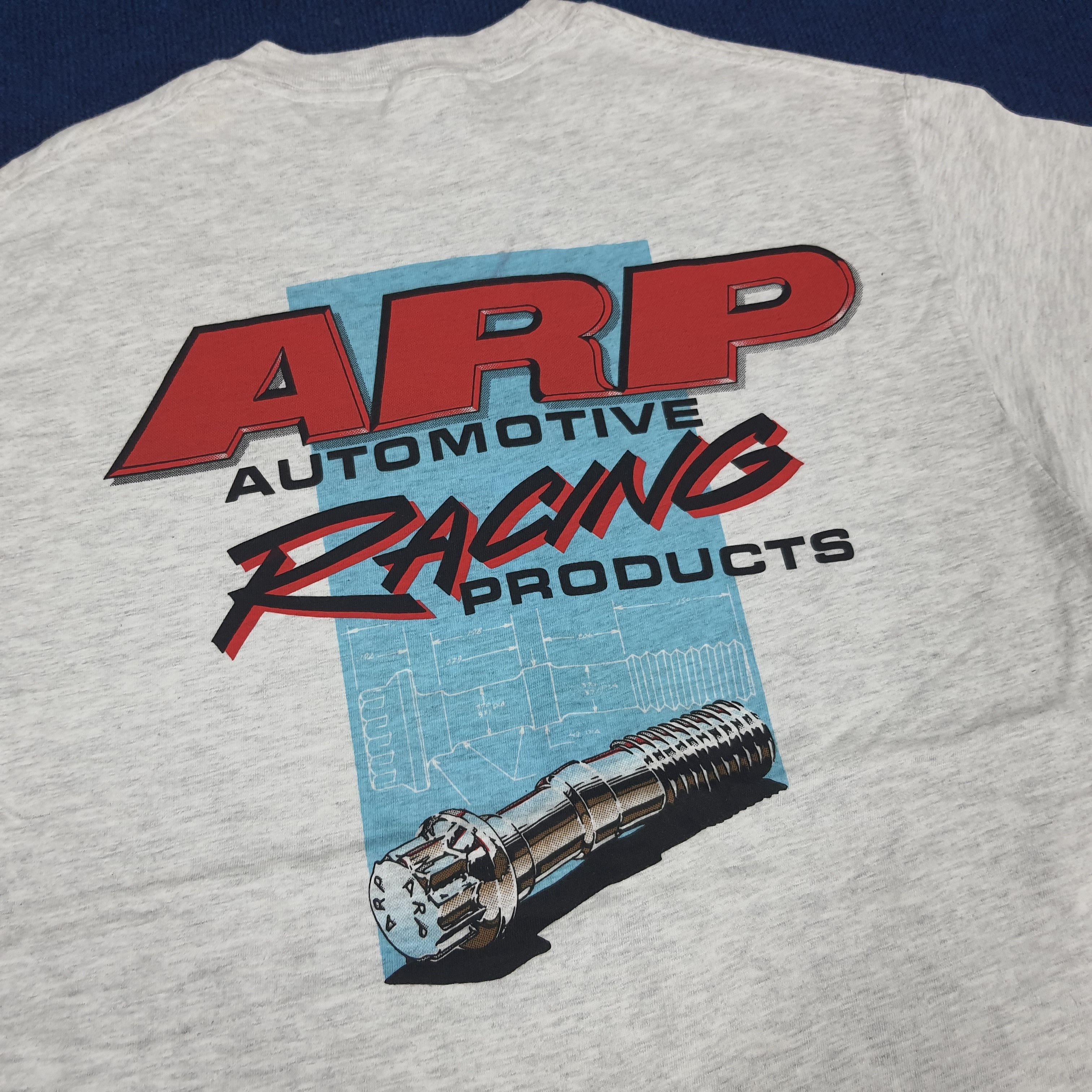 Vintage Vintage ARP Automotive Racing Products T-shirt Size US M / EU 48-50 / 2 - 2 Thumbnail