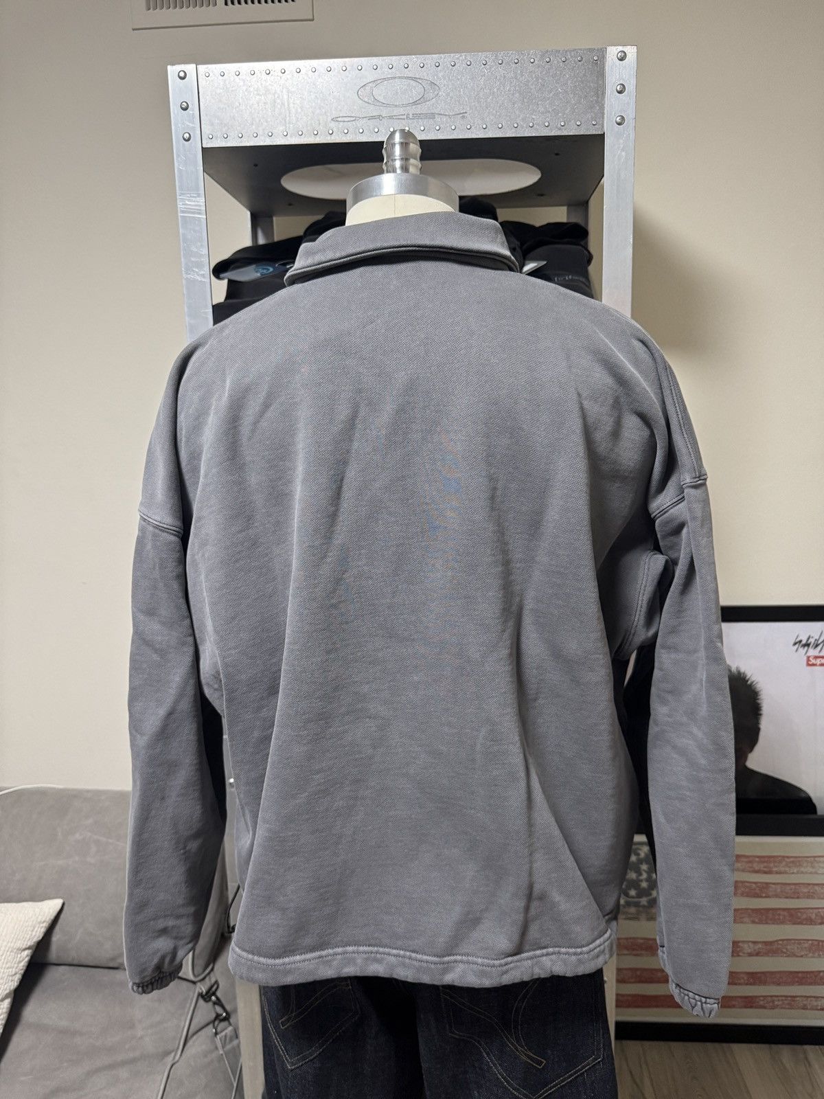 Humanrace Pharell Humanrace Quarter Zip Jacket Grey Size US XL / EU 56 / 4 - 15 Thumbnail