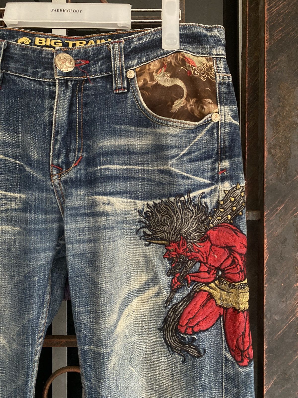 If Six Was Nine Big Train Denim Jeans Size US 32 / EU 48 - 3 Thumbnail