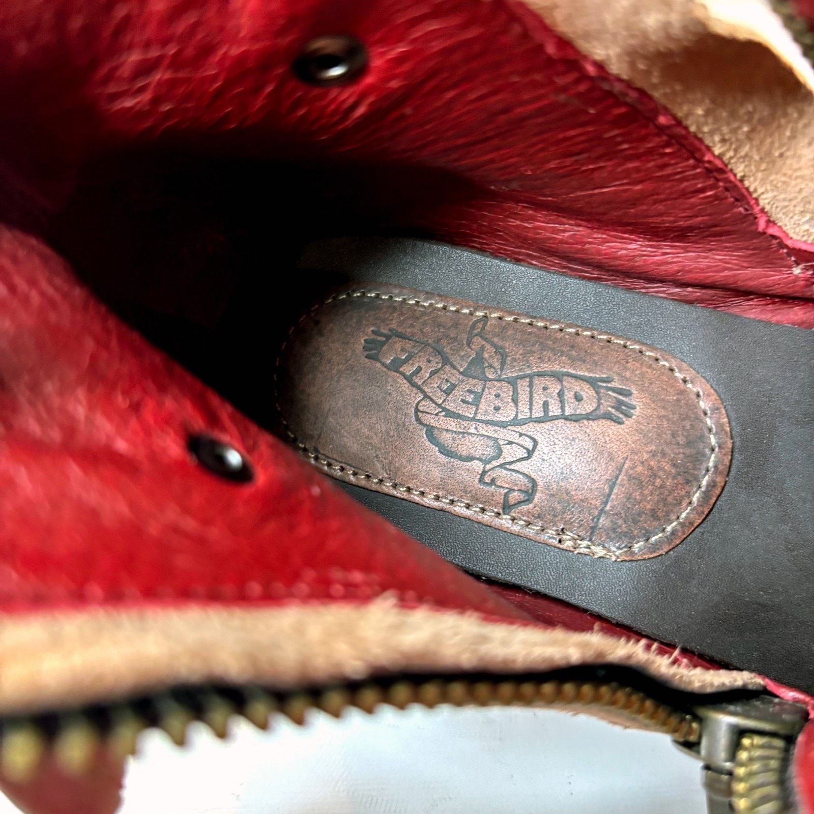 FREEBIRD Freebird Weaver Leather Ankle Boots Brown Western Women's 8 Size US 8 / IT 38 - 9 Thumbnail