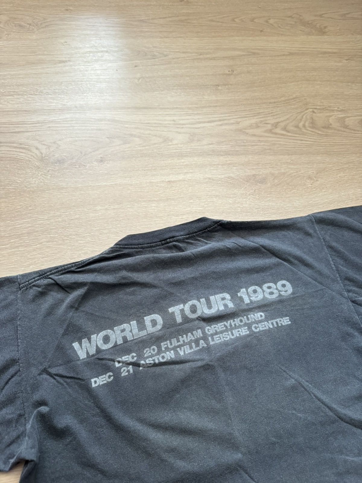Band Tees Vintage 80’s 1989 UK Tour Metal Gurus Faded Rock T-Shirt Size US M / EU 48-50 / 2 - 5 Thumbnail