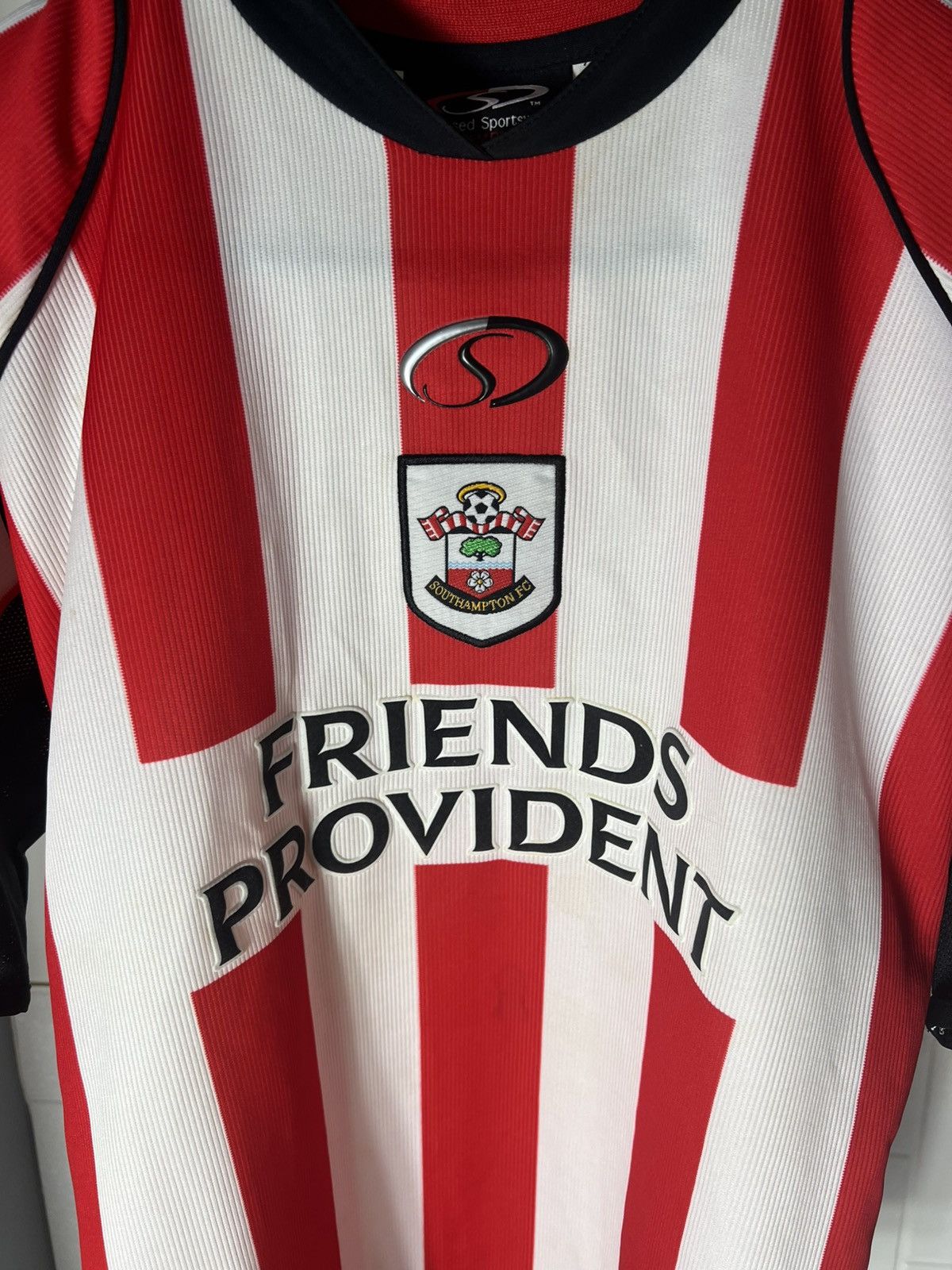 Vintage VERY RARE FC SOUTHAMPTON ENGLAND RETRO SOCCER JERSEY Y2K 90s Size US M / EU 48-50 / 2 - 5 Thumbnail