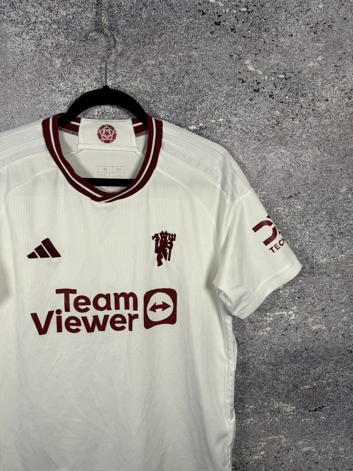 Adidas Vintage Manchester United 2023/24 Third Adidas Soccer Jersey Size US M / EU 48-50 / 2 - 2 Thumbnail