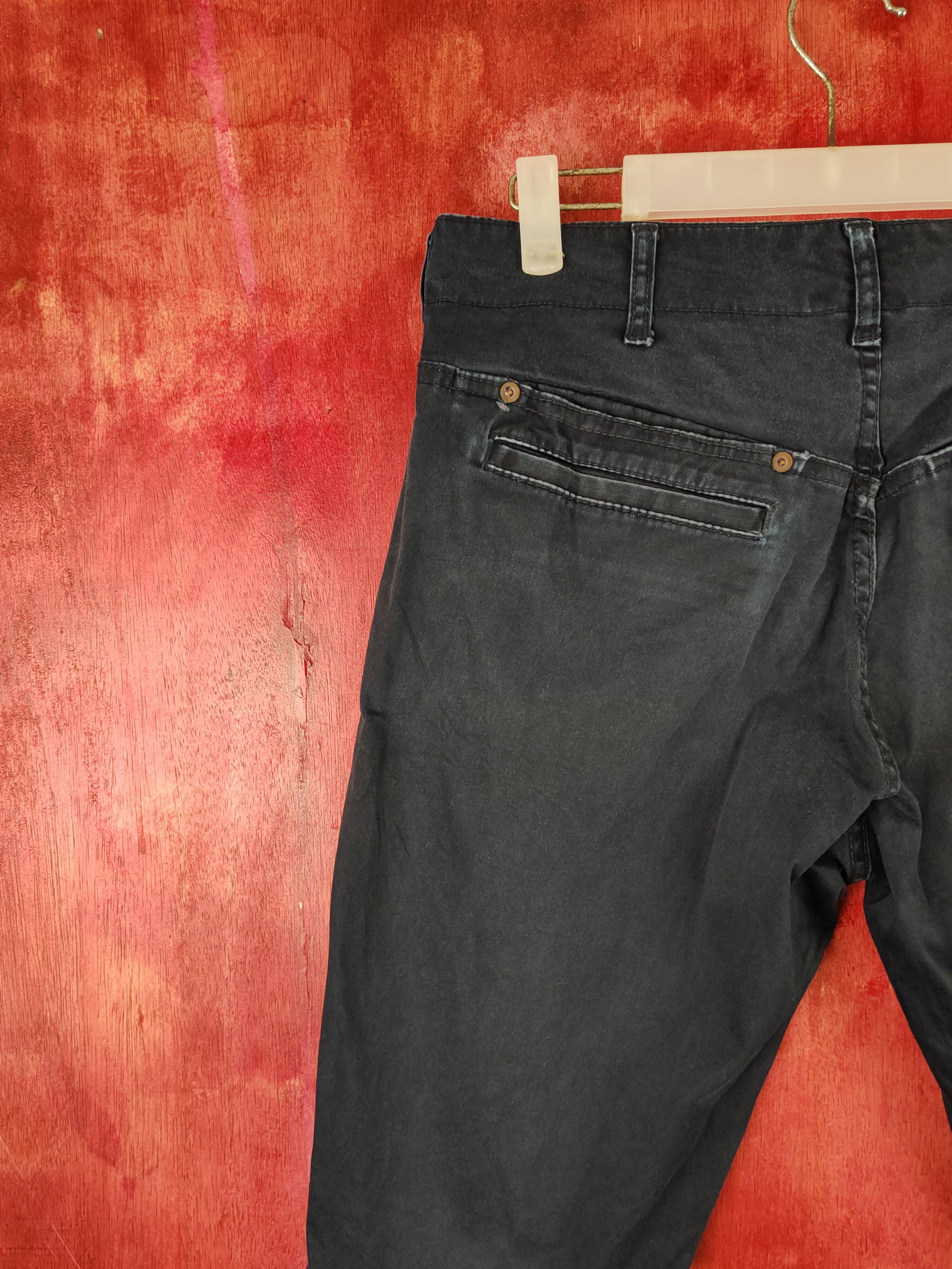Japanese Brand Kriff Mayer Dark Blue Multipocket Casual Pants #S1821 Size US 31 - 9 Thumbnail