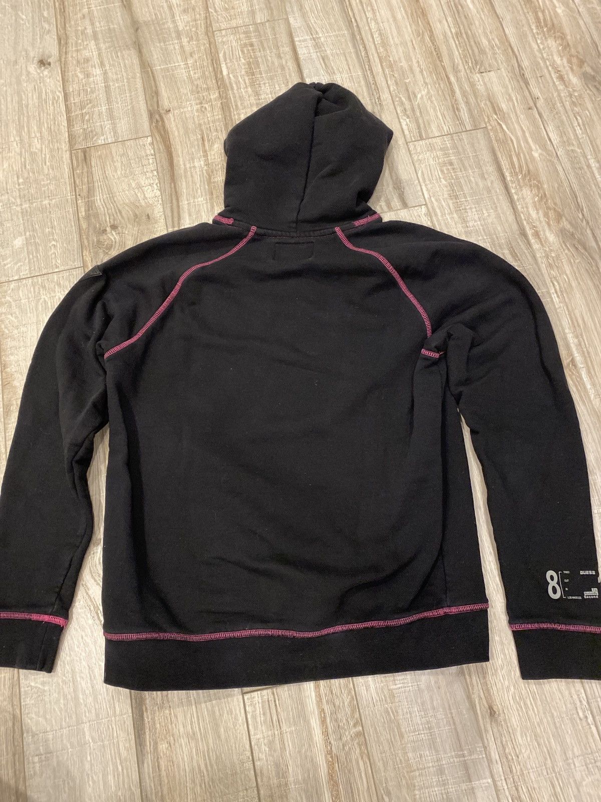 Guess Guess purple stitched hoodie Size US M / EU 48-50 / 2 - 2 Thumbnail