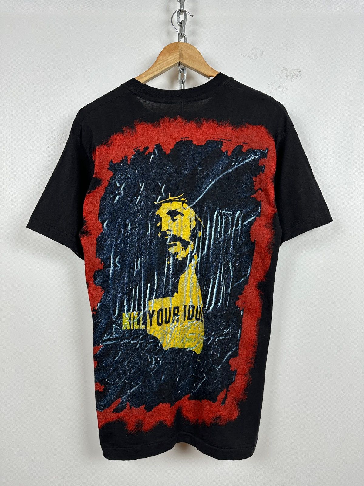 Band Tees 90s Vintage Guns N Roses Axl Rose Kill Your Idol T-Shirt Size US M / EU 48-50 / 2 - 2 Thumbnail