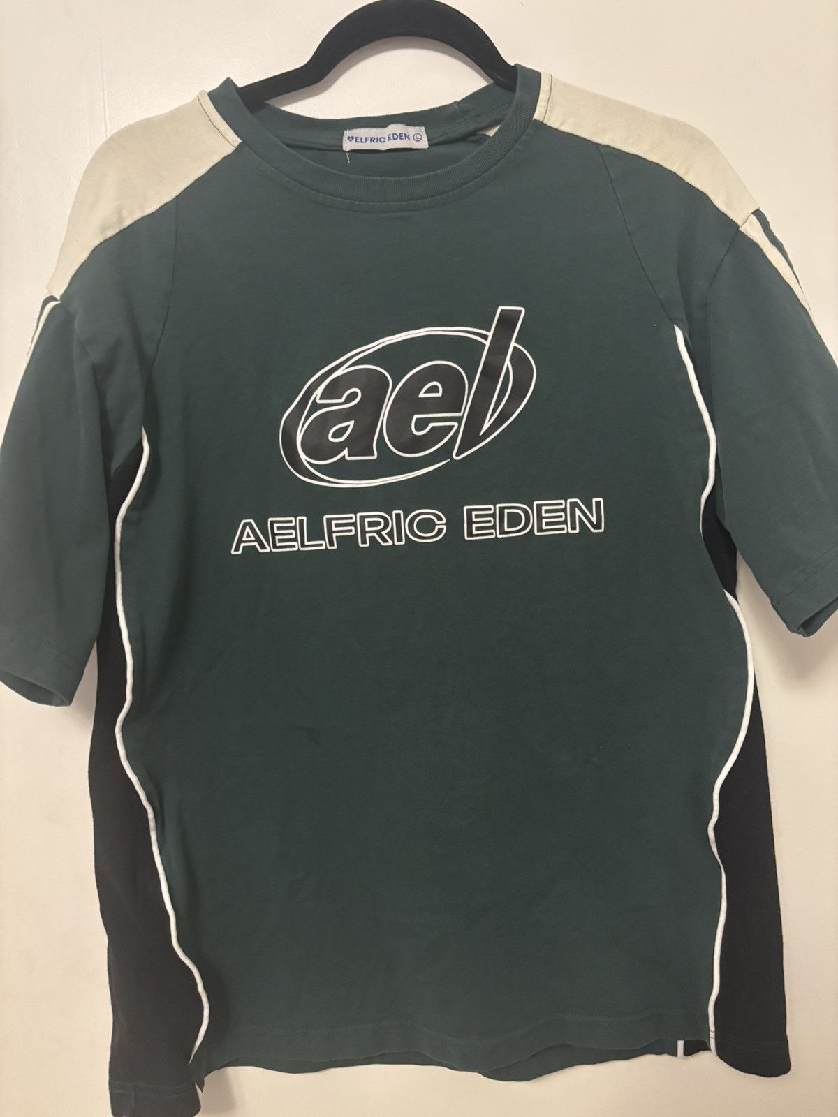Vintage Aelfric Eden Racing Shirt Size US L / EU 52-54 / 3 - 1 Thumbnail