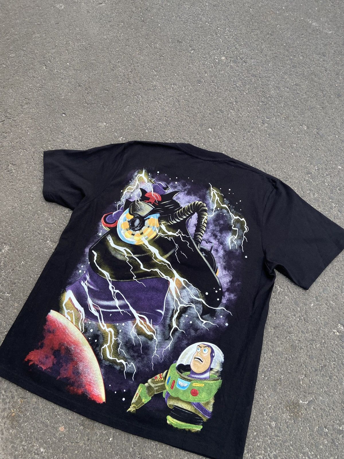 Japanese Brand × Vintage Toy Story Zurg Vs Buzz Lightyear Bootleg Size US XL / EU 56 / 4 - 5 Thumbnail