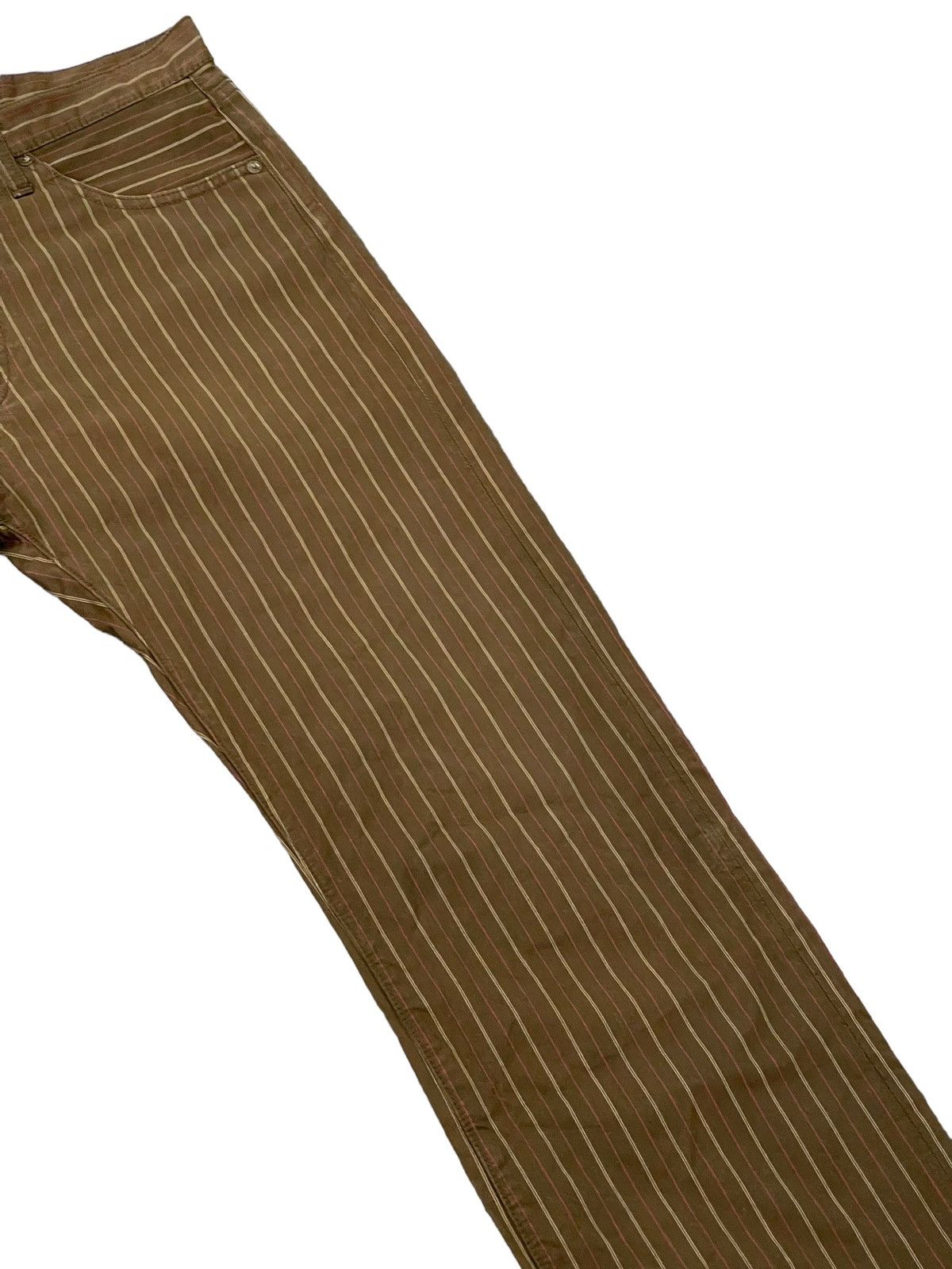 Japanese Brand Striped Jeans Paul Smith Regular Straight 6🟦2 Size US 32 / EU 48 - 15 Thumbnail