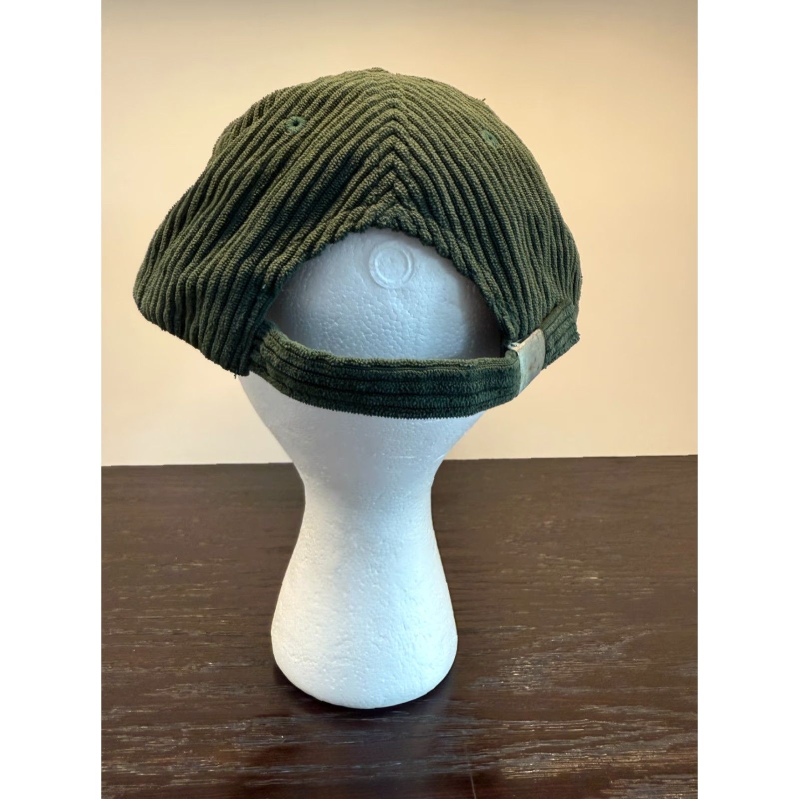 Free & Easy FREE & EASY Men's Green Corduroy Strapback Cap Adjustable Skate Surf Retro Classic Sports Size ONE SIZE - 5 Thumbnail
