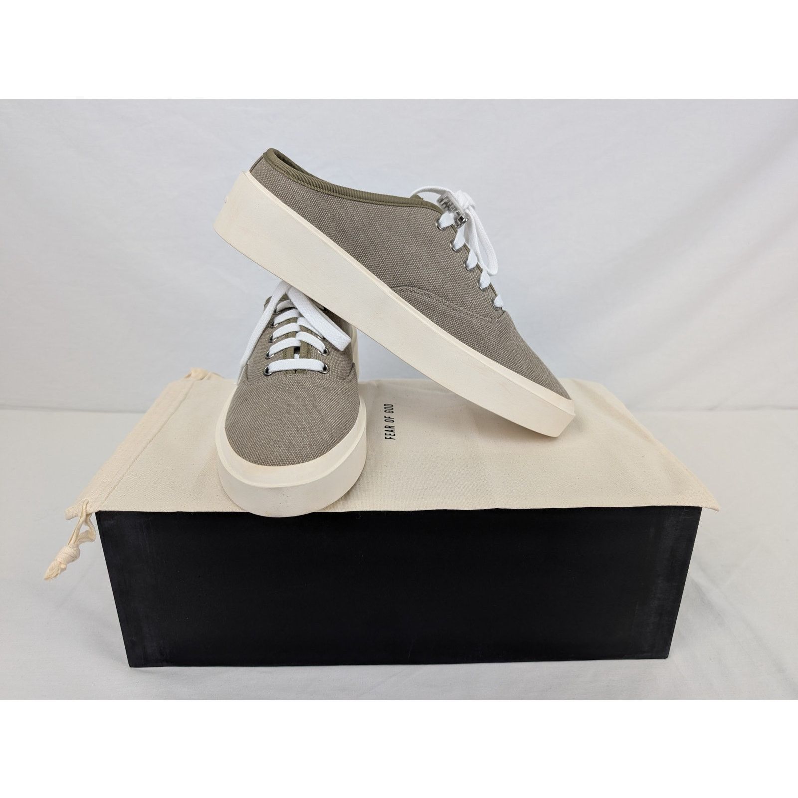 Fear of God o1rshd1 101 Backless Sneakers in Taupe Size US 9 / EU 42 - 16 Thumbnail