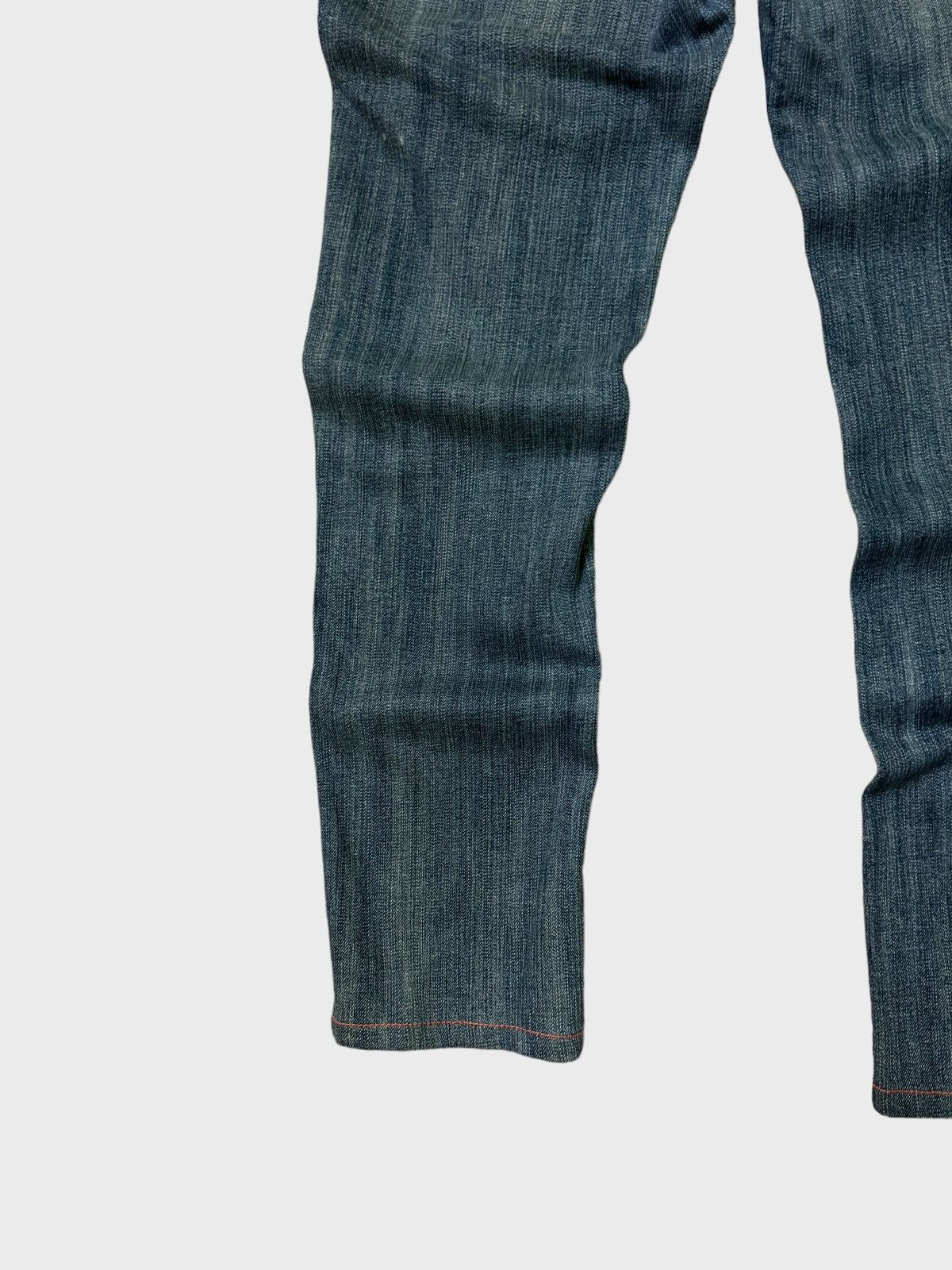 Le Grande Bleu (L.G.B.) × Vintage Vintage VIGOSS Embroidery Design Evisu Inspired Denim Size US 32 / EU 48 - 13 Thumbnail