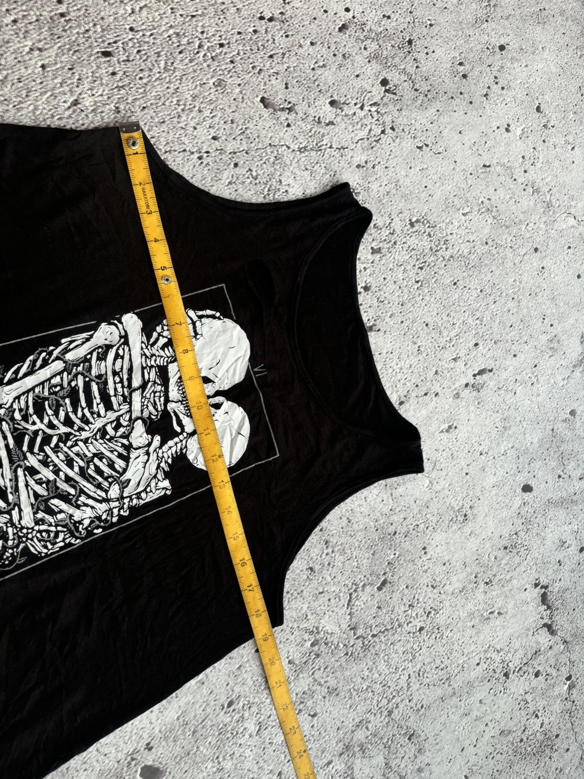 Hysteric Glamour Y2k L' Amoureux Skull punk style tank top Size US L / EU 52-54 / 3 - 5 Thumbnail
