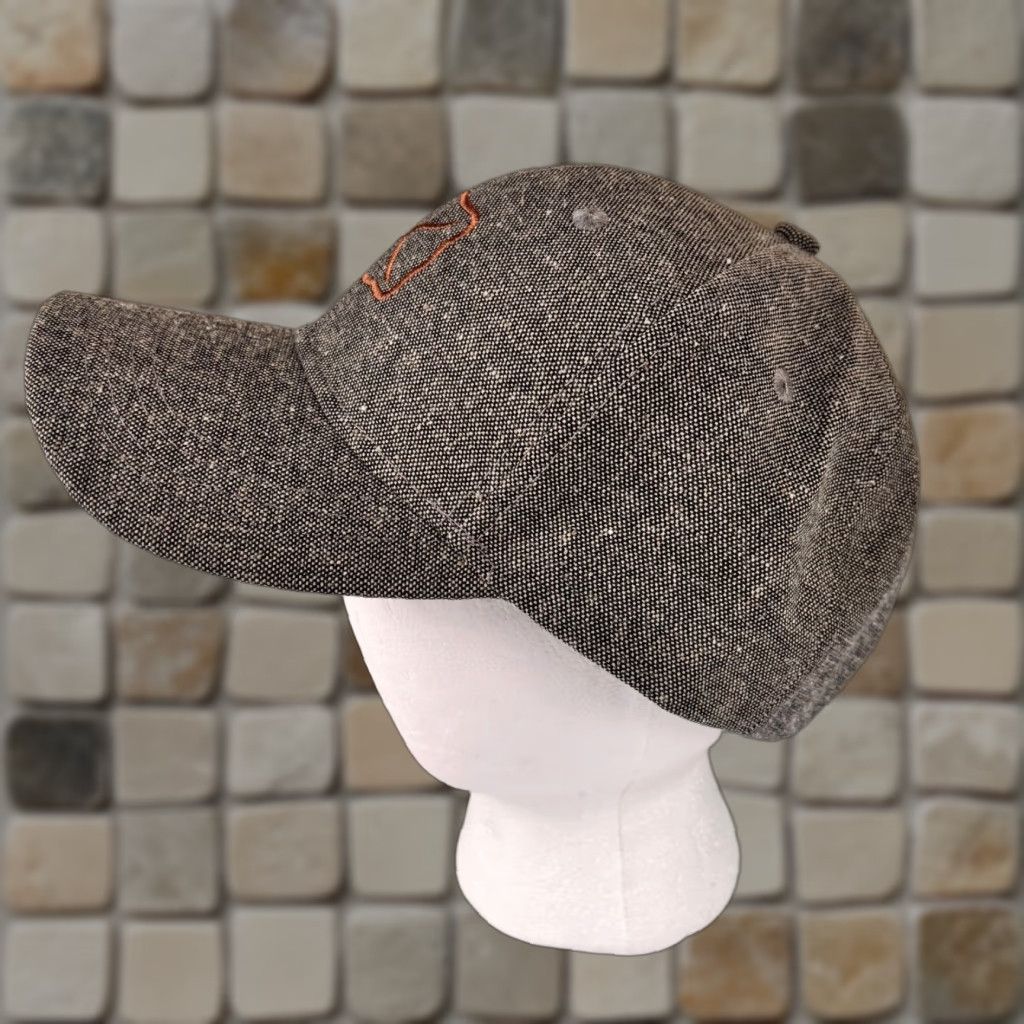 Twisted X Twisted X Baseball Cap Hat Copper Logo Strapback Western Canvas Cotton One Size Brown/Tan Men Adjustable Hook and Loop Fabric Size ONE SIZE - 1 Thumbnail