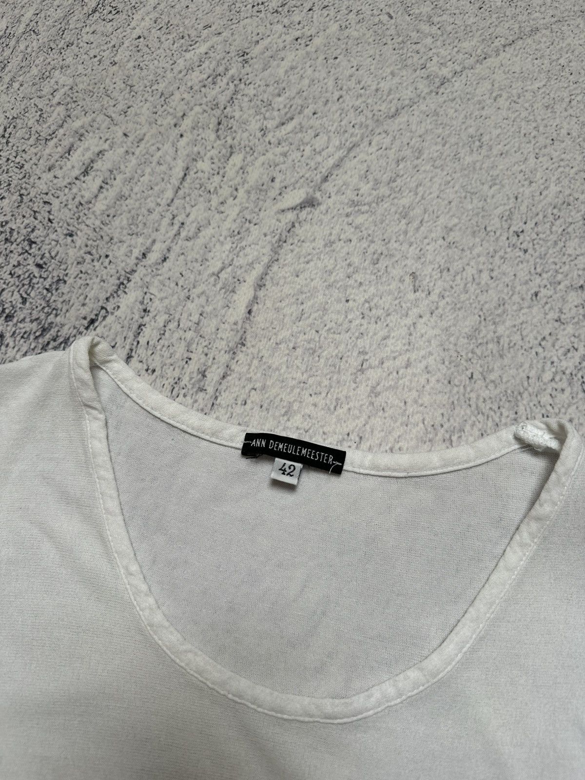 Ann Demeulemeester Vintage Ann Demeulemeester Tank Top Size M / US 6-8 / IT 42-44 - 9 Thumbnail