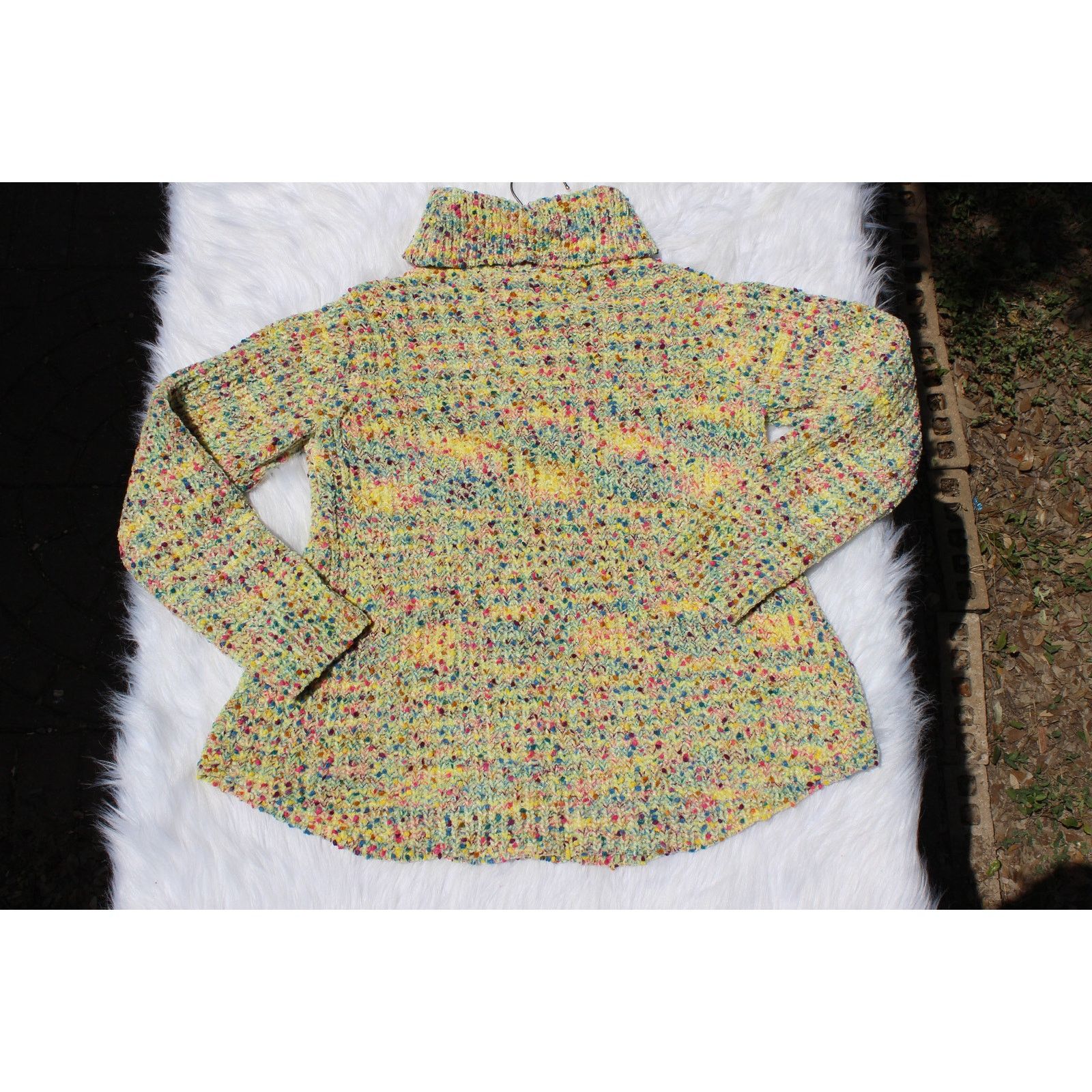 Other LOGO by Lori Goldstein Knitted Sweater Multi Color SO SOFT Size S / US 4 / IT 40 - 3 Thumbnail