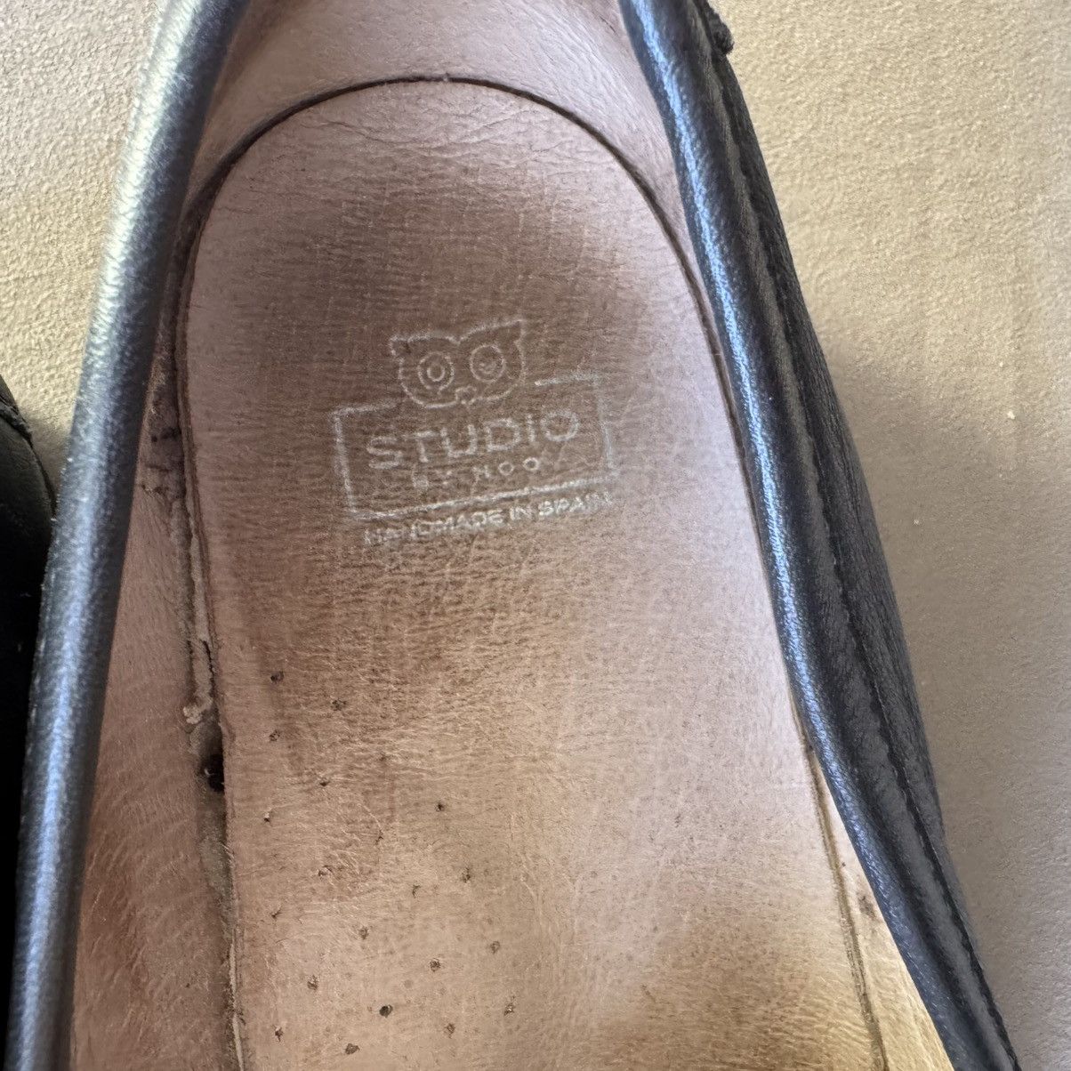 Designer × Vintage HOO SLIP-ON BUCKLE LOAFERS Size US 7 / EU 40 - 8 Thumbnail