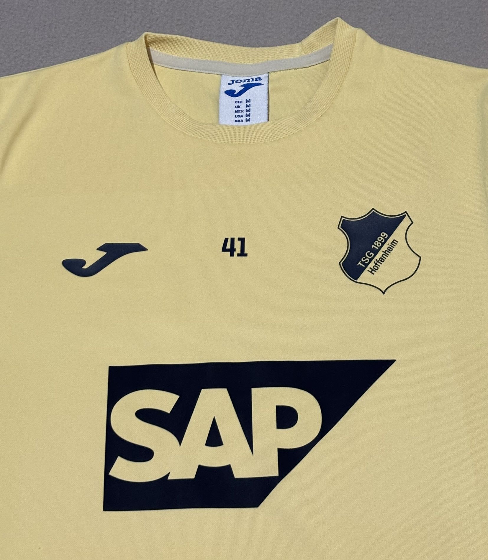 Joma TSG Hoffenheim 2022/2023 Joma #41 Training Jersey Size M Size US M / EU 48-50 / 2 - 7 Thumbnail