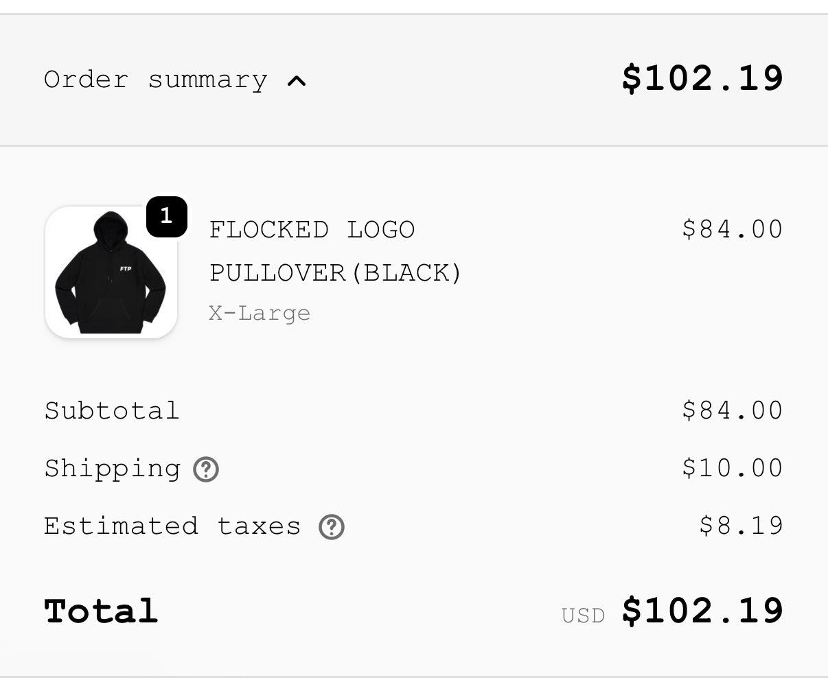 Fuck The Population Black FTP logo Flocked Hoodie Size US XL / EU 56 / 4 - 2 Thumbnail