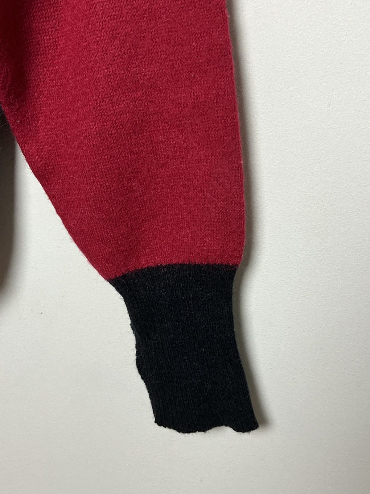 Giorgio Armani armani 90s wool alpaca vintage sweater s-m Size US M / EU 48-50 / 2 - 9 Thumbnail