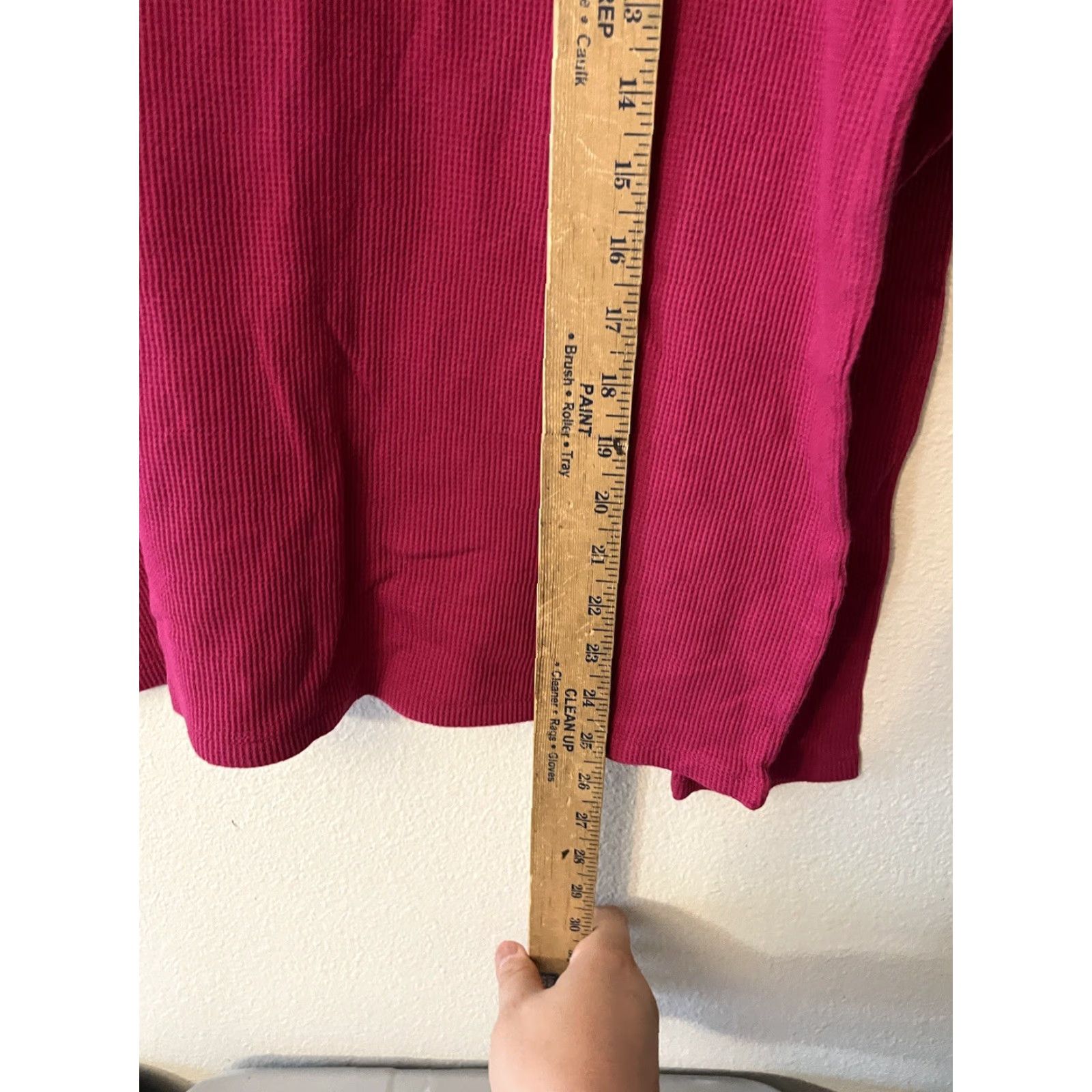 Michael Kors VINTAGE Michael Kors Womens Sweater Pullover Long Sleeve Cowl Neck Waffle-Knit Logo Pink Large Women's Size L / US 10 / IT 46 - 4 Thumbnail