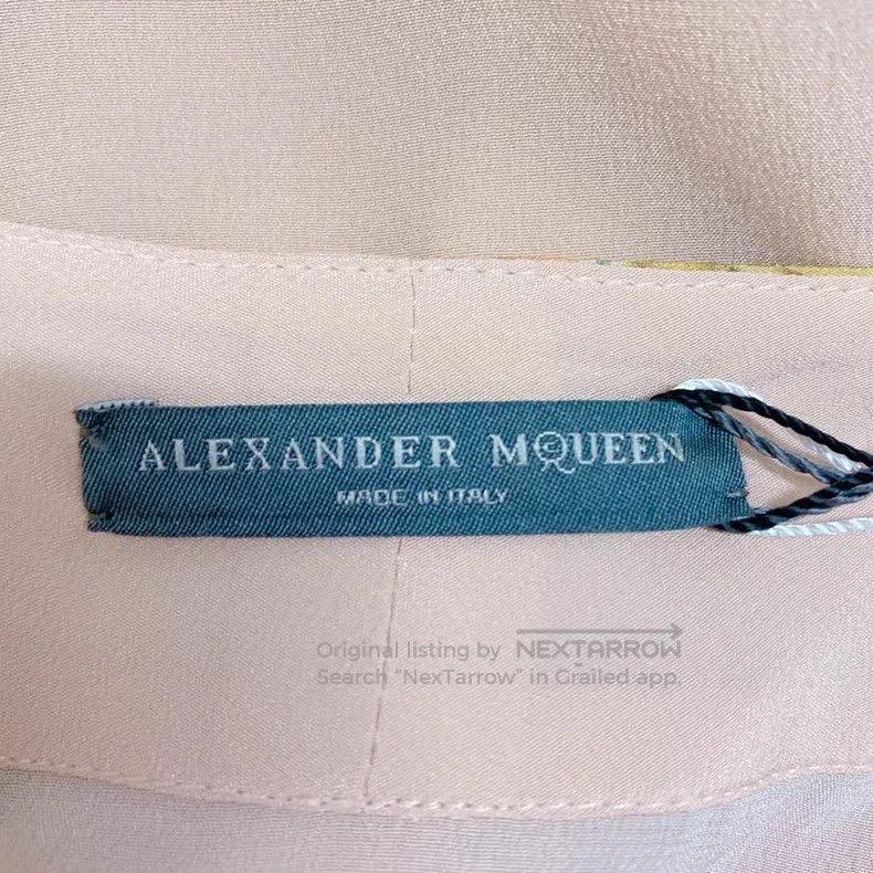 Alexander McQueen Alexander Mcqueen Floral off-shoulder dress Size XS / US 0-2 / IT 36-38 - 7 Thumbnail