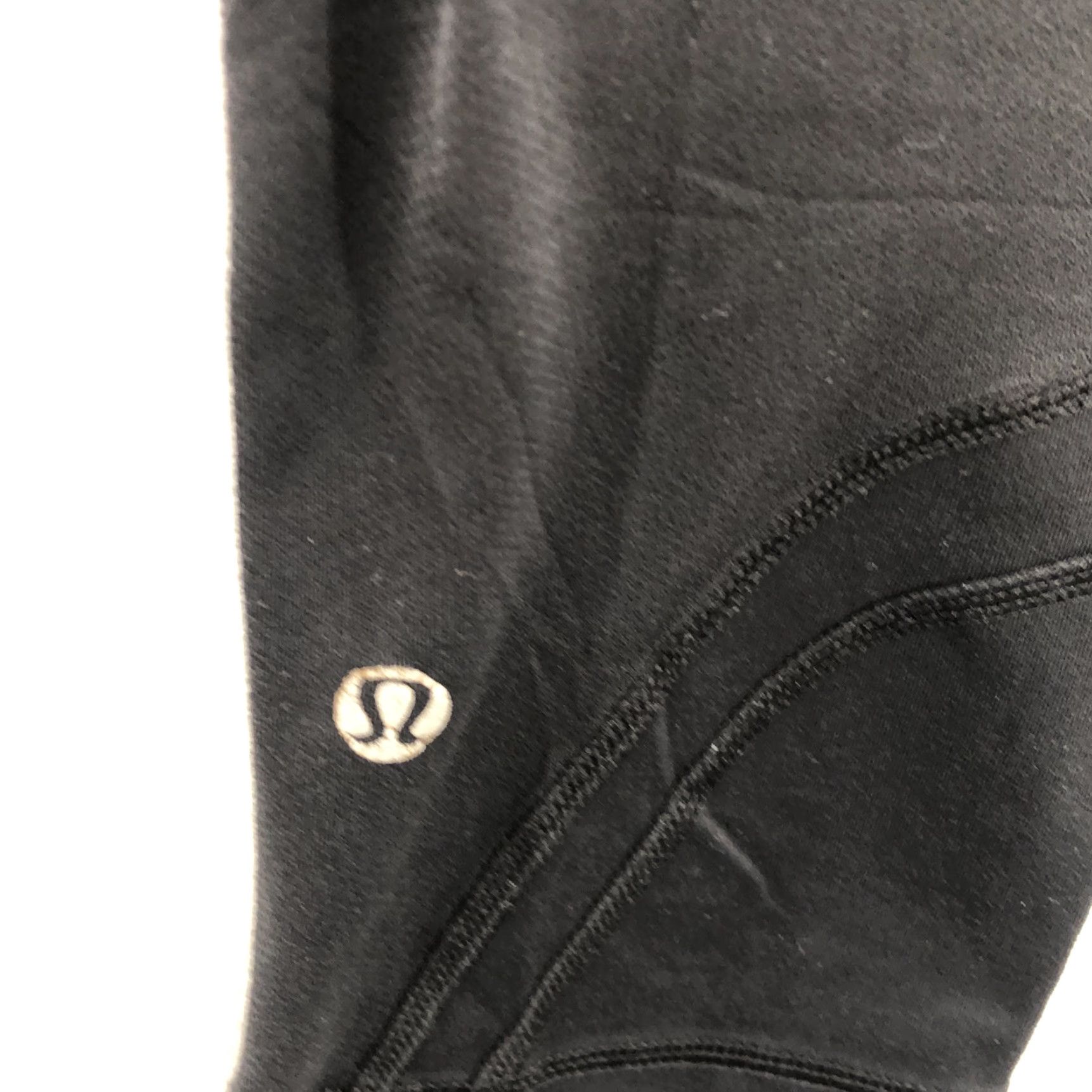 Lululemon Lululemon Womens Black Mid Rise Workout Skinny Leggings Size 4 Compression Size 27" / US 4 / IT 40 - 6 Thumbnail