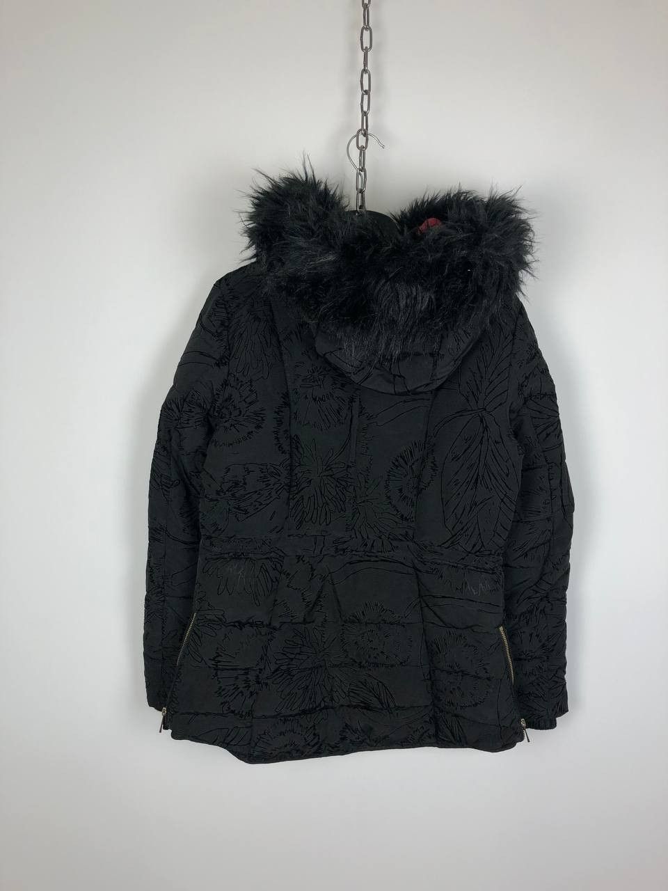 Desigual Women Desigual Jacket Breathable Black Full Zip EU38 Size S / US 4 / IT 40 - 6 Thumbnail