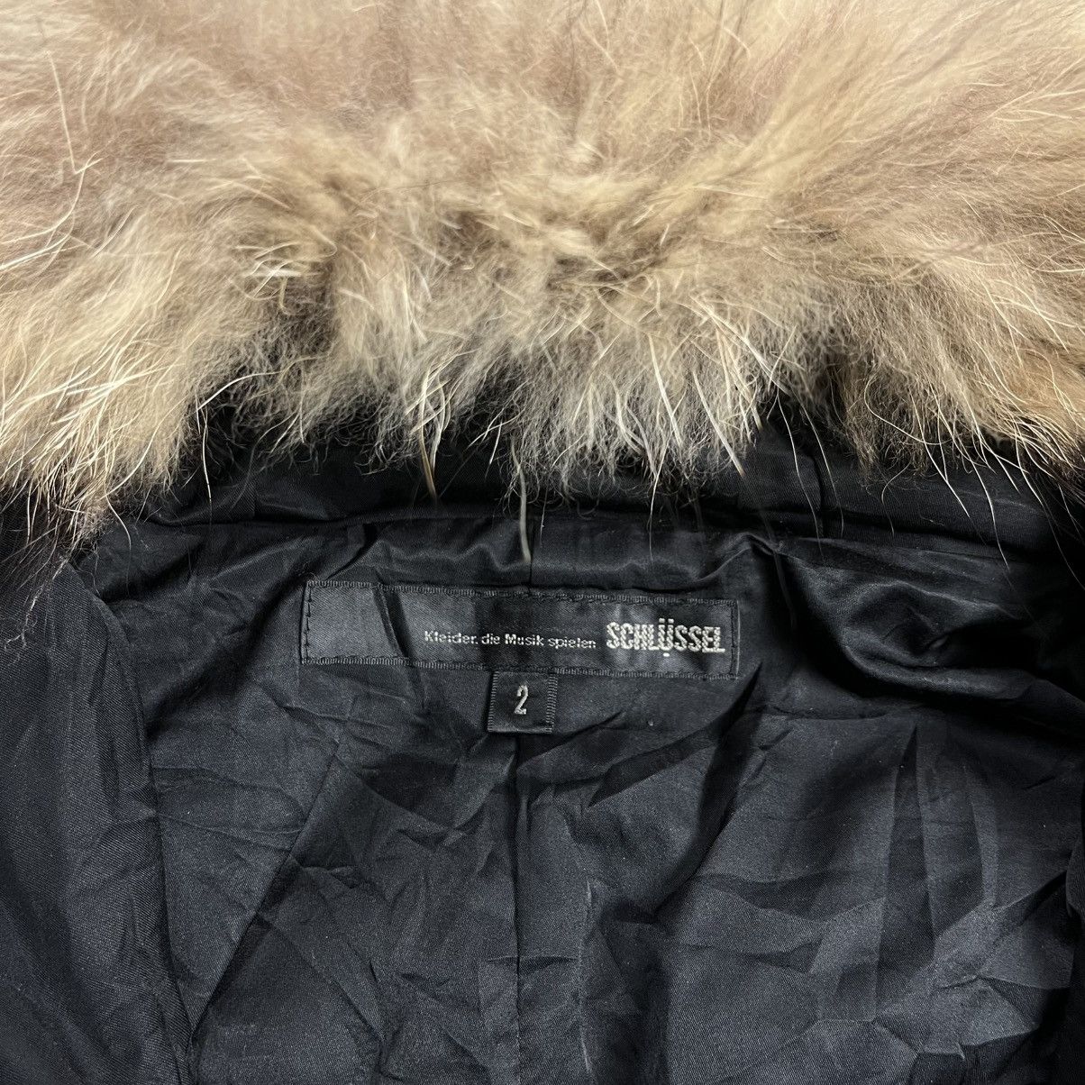 14th Addiction 2000s Schlussel - Raccoon Fur Hoodie Jacket Size US M / EU 48-50 / 2 - 7 Thumbnail