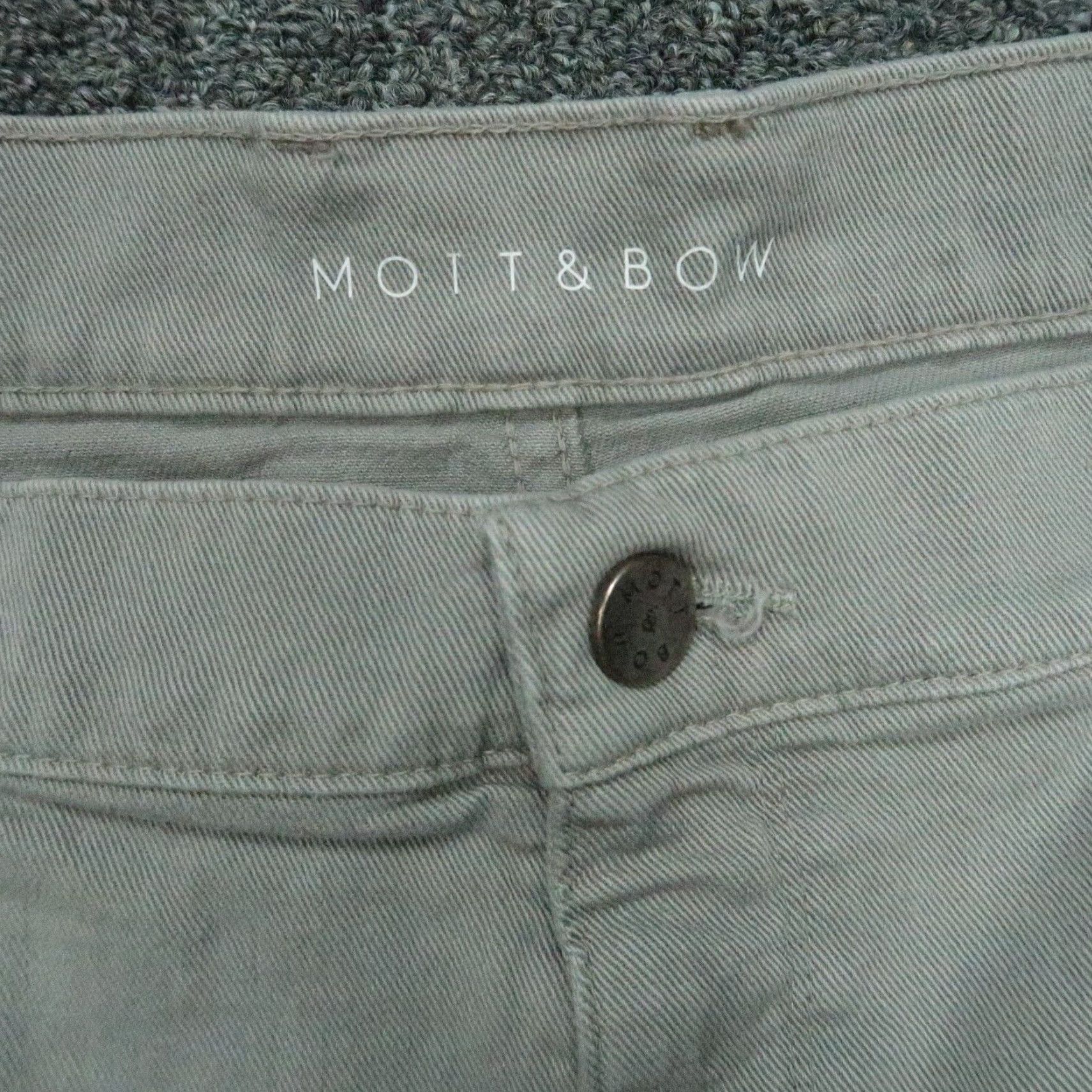 Mott & Bow Mott & Bow Jeans Mens 42x32 Gray Mercer 5 Pocket Straight Stretch Denim Size US 42 / EU 58 - 4 Thumbnail