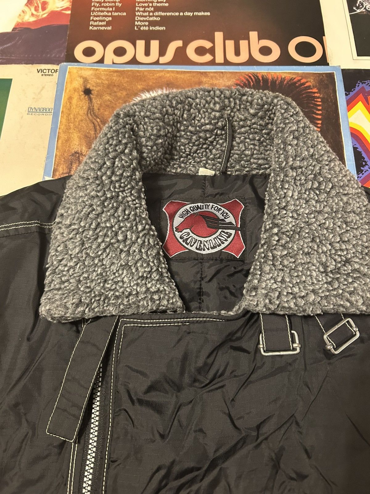 Vintage Vintage Bomber Pilot Fur Jacket XL Size US XL / EU 56 / 4 - 5 Thumbnail