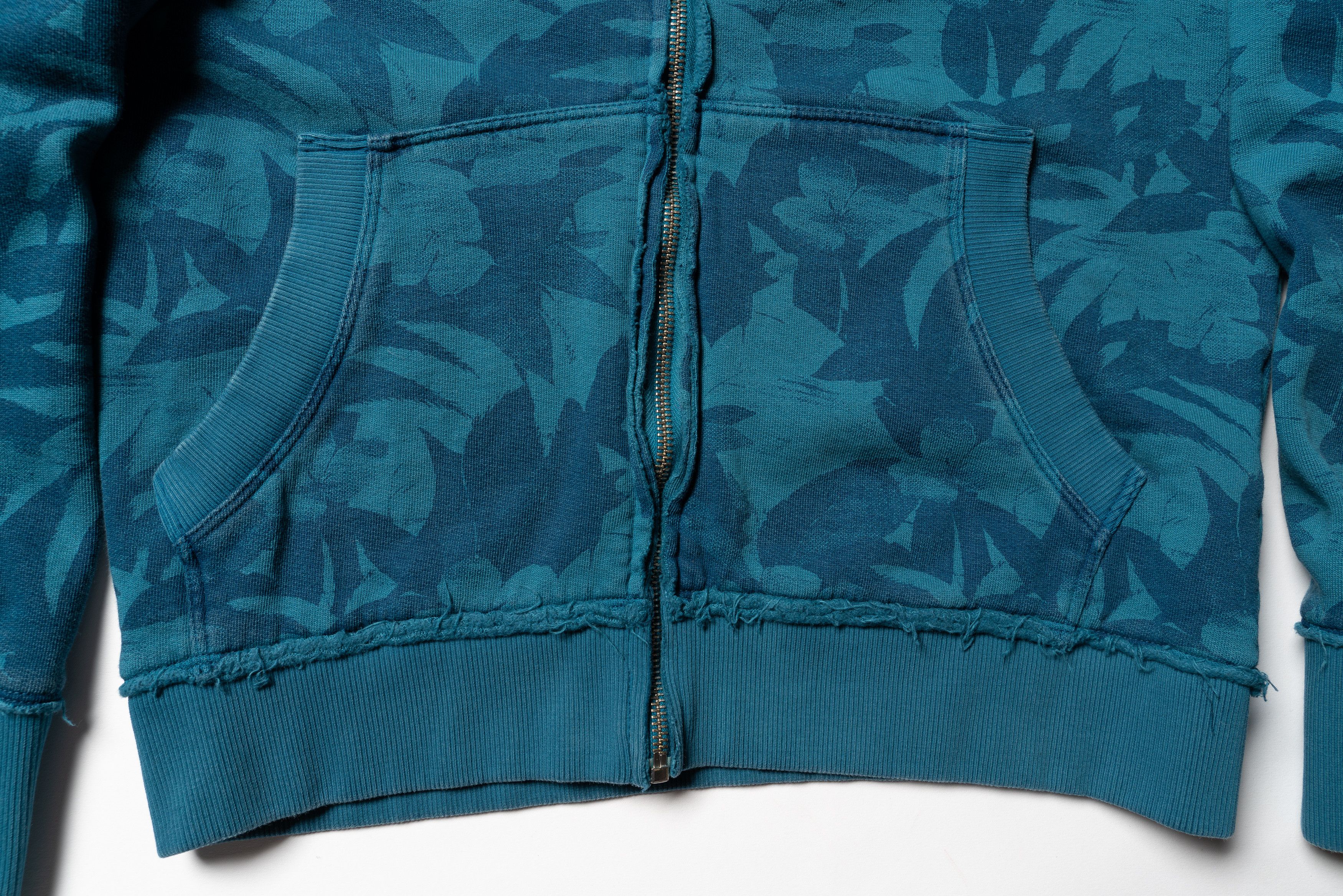 Outdoor Research 🔴 E9 SRL ZEB Blue Floral Full Zip Hoodie Sweatshirt Size L / US 10 / IT 46 - 7 Thumbnail