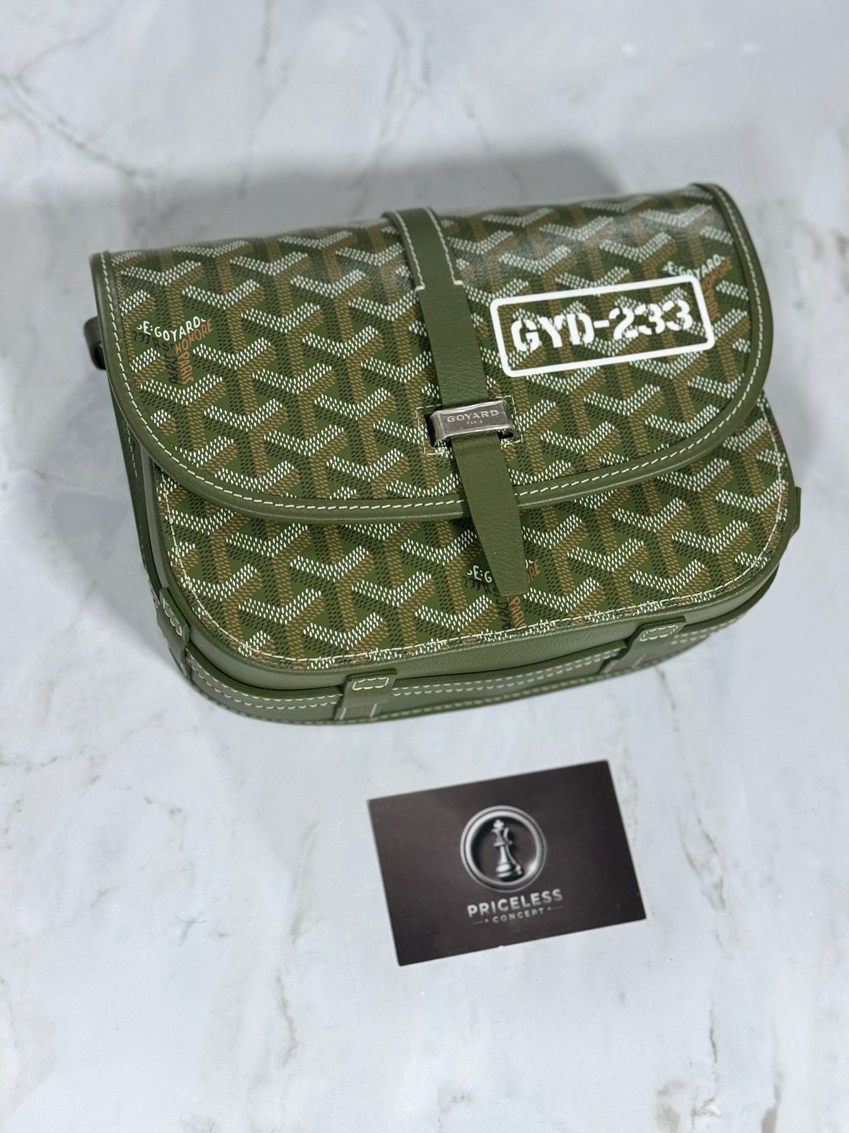 Goyard Goyard limited edition khaki green Belvedere Size ONE SIZE - 3 Thumbnail
