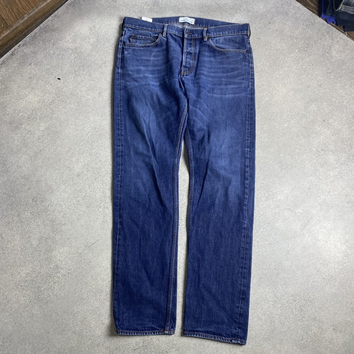 Stone Island Jeans Patch Logo