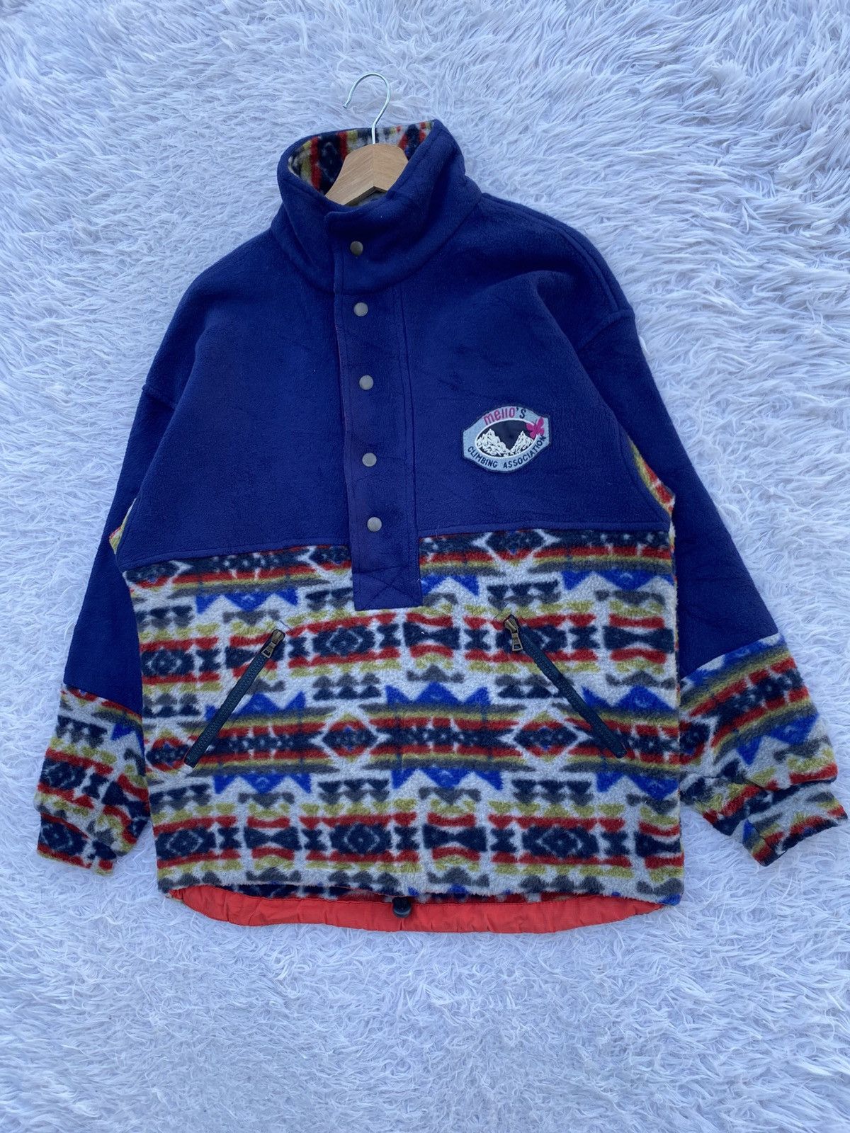 Polartec Rare Vintage Polartec Fleece Climbing Jacket Size US L / EU 52-54 / 3 - 4 Thumbnail
