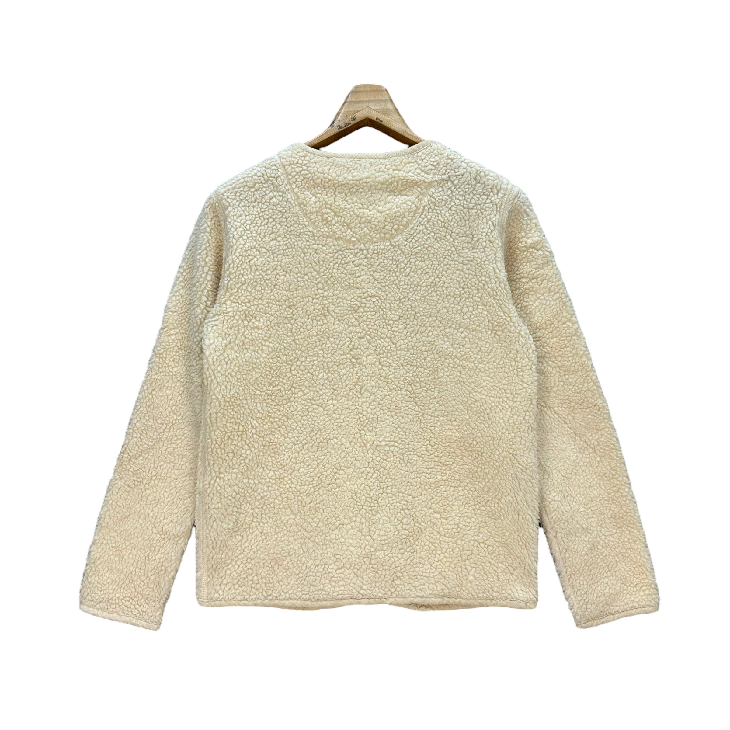 Japanese Brand VINCENT ET MIREILLE DEEP PILE FLEECE JACKET #8495-011 Size XS / US 0-2 / IT 36-38 - 11 Thumbnail