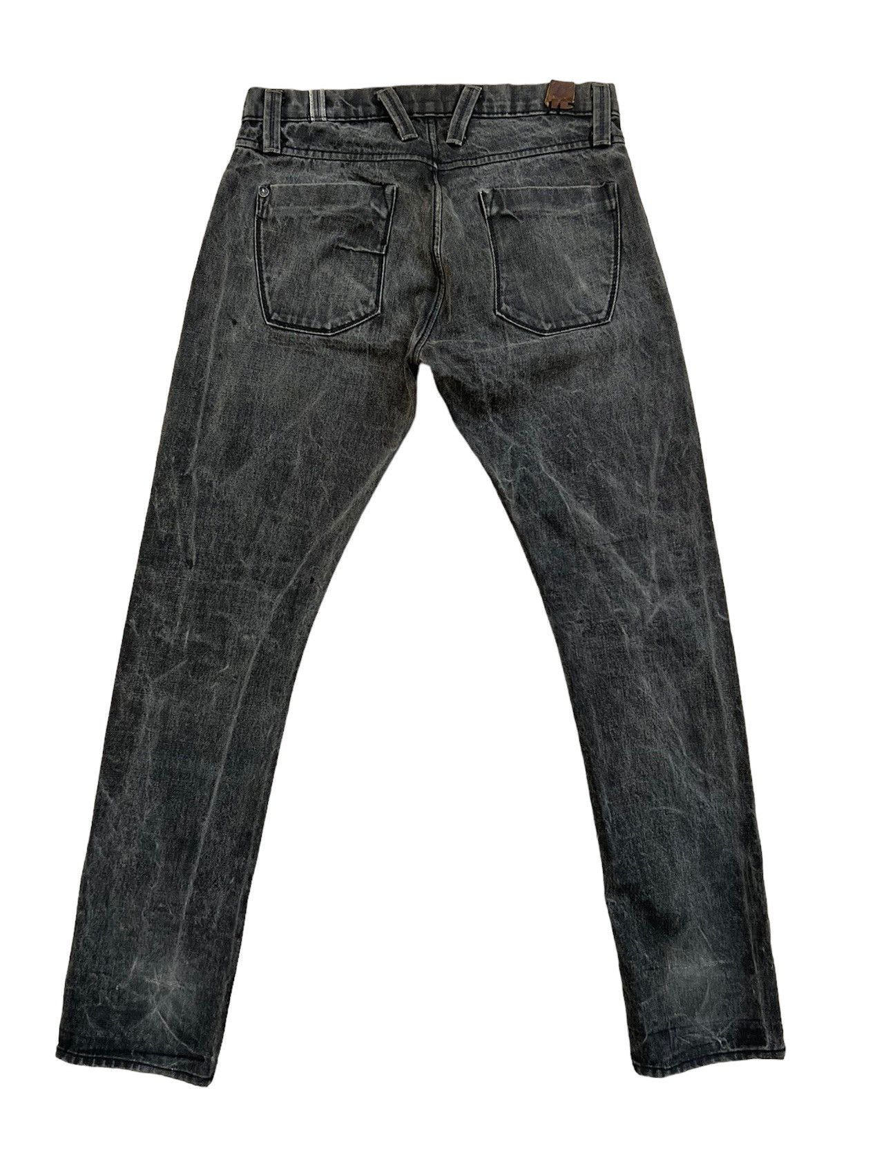 MATiAS MATIAS Los Angeles Fade Black Waxed Denim Selvedge Jeans Size US 32 / EU 48 - 2 Thumbnail