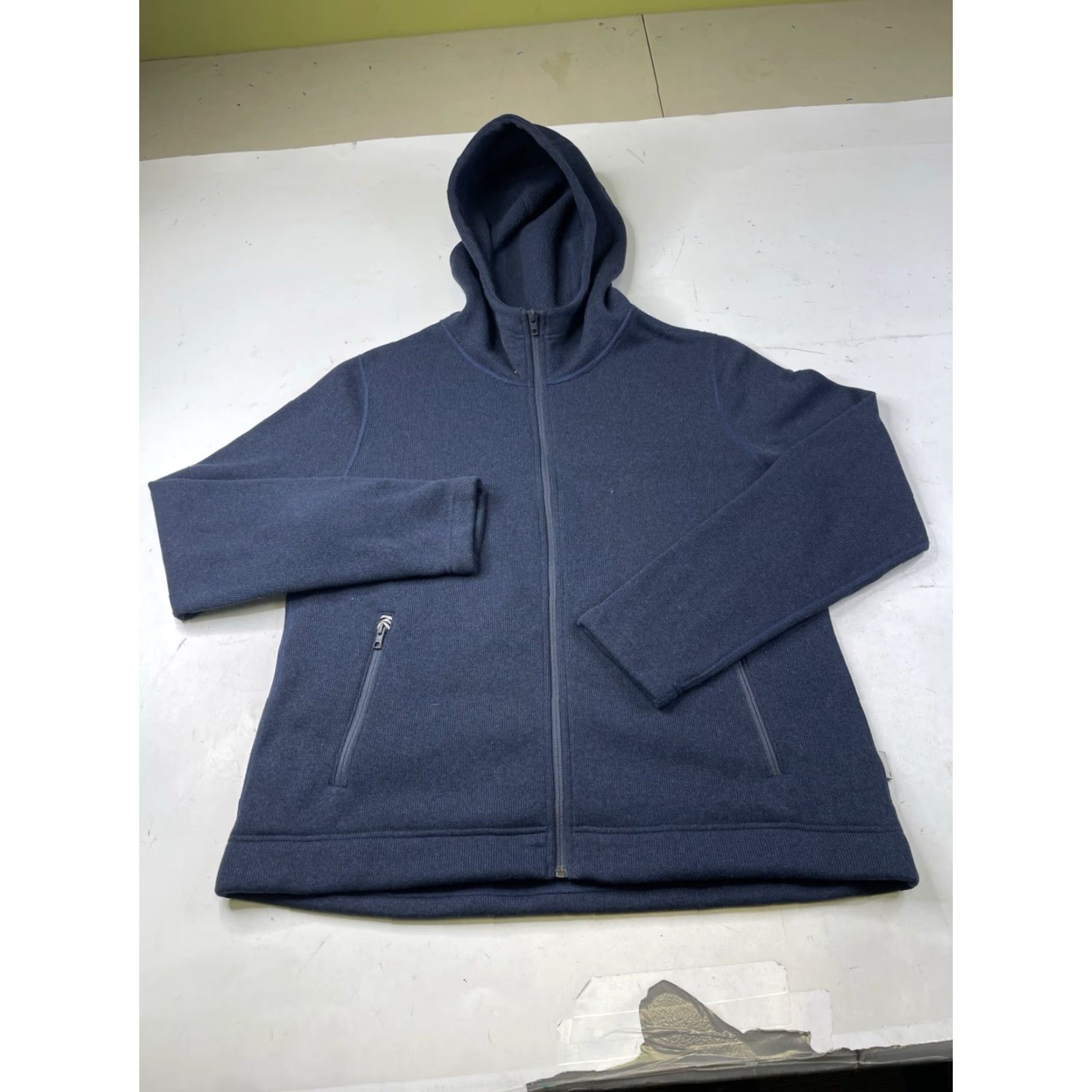 Vintage Stio Women XL Sweetwater Fleece Full Zip Hoodie Sweatshirt Blue Size XL / US 12-14 / IT 48-50 - 2 Thumbnail