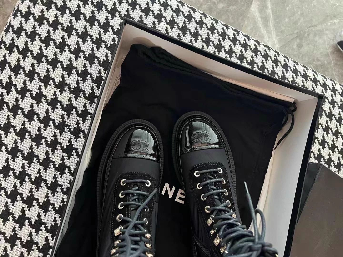 Chanel Chanel Martin Boots 39 New Yang Mi slim 1/2-1 small Size US 8 / IT 38 - 2 Thumbnail