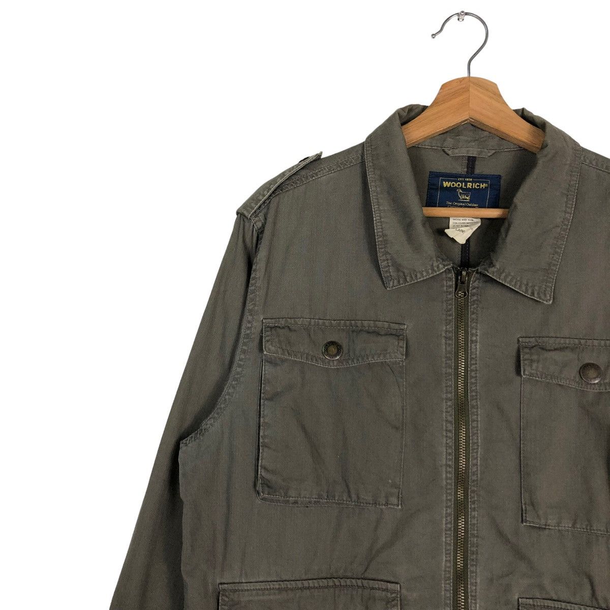 Japanese Brand 🔥VINTAGE CARGO BIKER MULTI POCKET JACKET WOOLRICH JAPAN Size US L / EU 52-54 / 3 - 7 Thumbnail