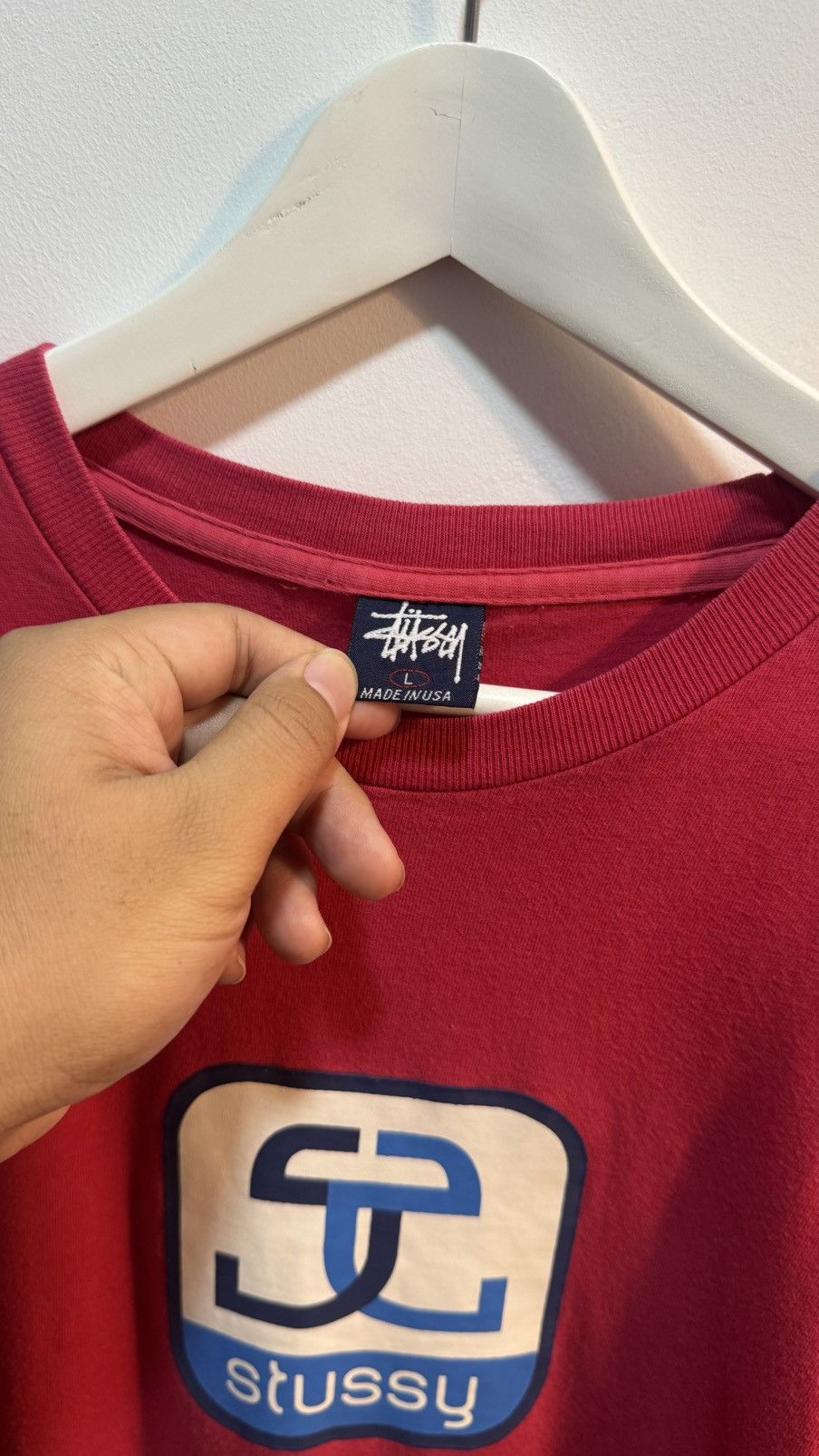Stussy Vintage Stussy Double S Logo Single Stitch Size US L / EU 52-54 / 3 - 4 Thumbnail