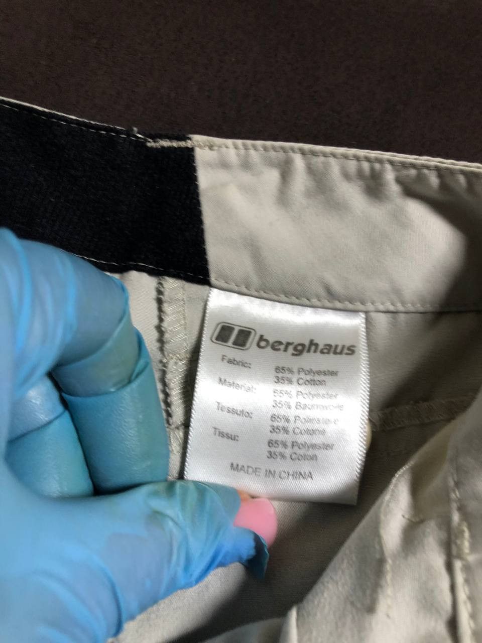 Berghaus Berghaus Womens Walking Trousers Straight Leg pants Size 32" / US 10 / IT 46 - 3 Thumbnail