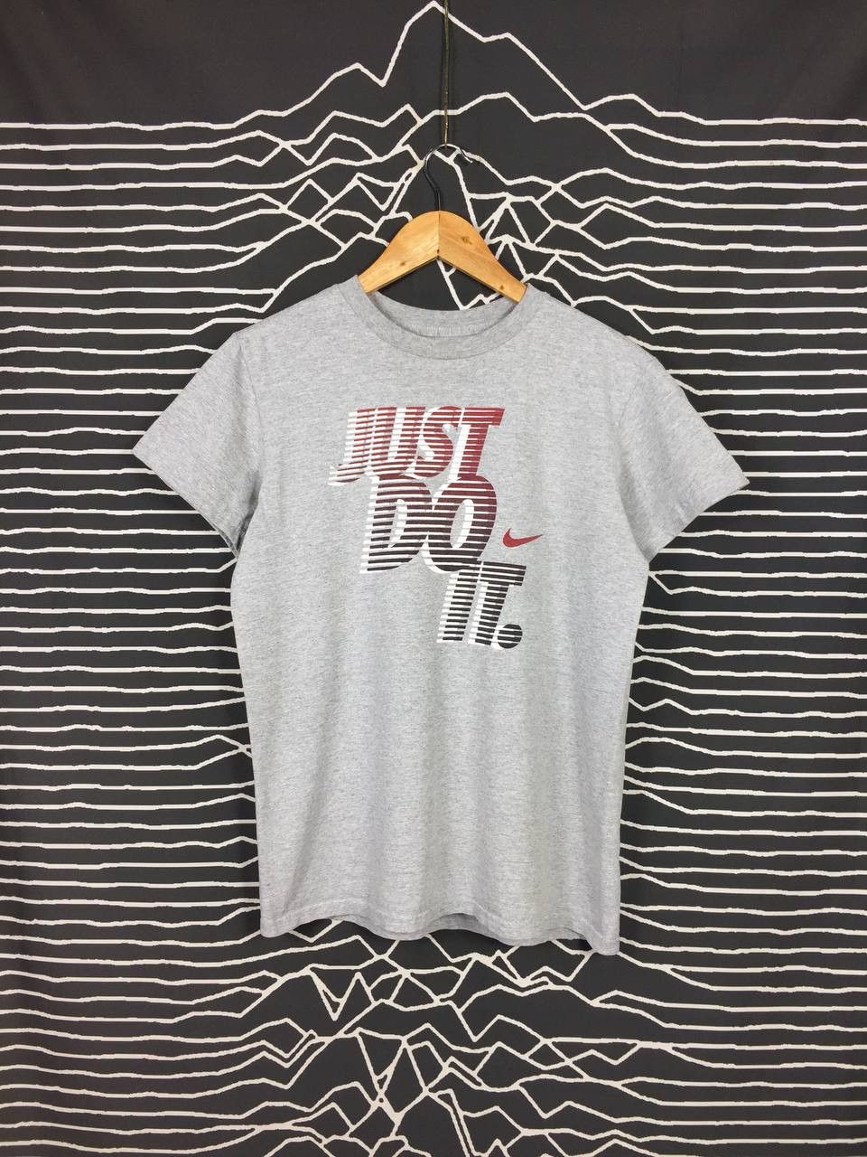 Nike × Vintage Nike Just Do It Spell Out Logo Sportswear Tee Size Youth L Size US M / EU 48-50 / 2 - 1 Thumbnail