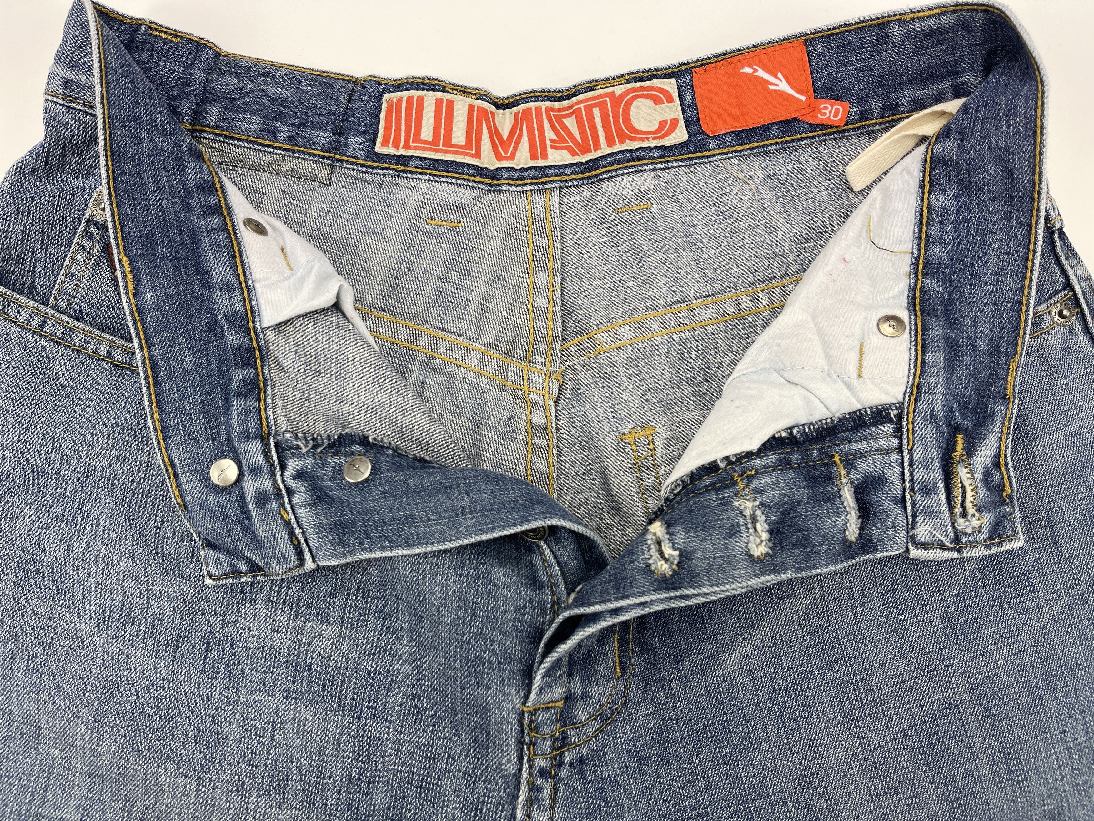 Other Nas Illmatic Designz jeans shorts, vintage baggy, 90s W 30 Size US 30 / EU 46 - 11 Thumbnail