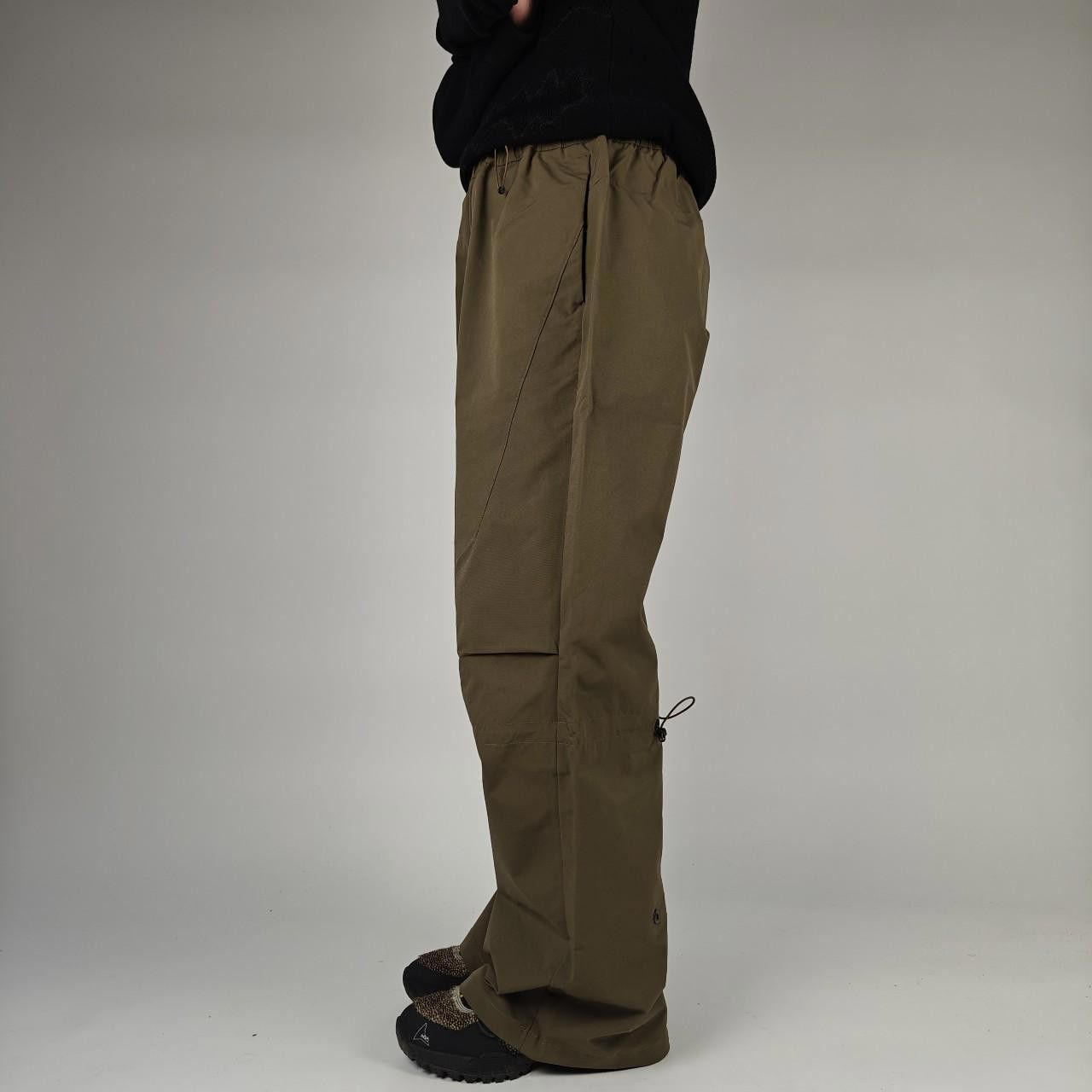 Other Khaki Technical Wide Leg Parachute Pants Size US 32 / EU 48 - 4 Thumbnail