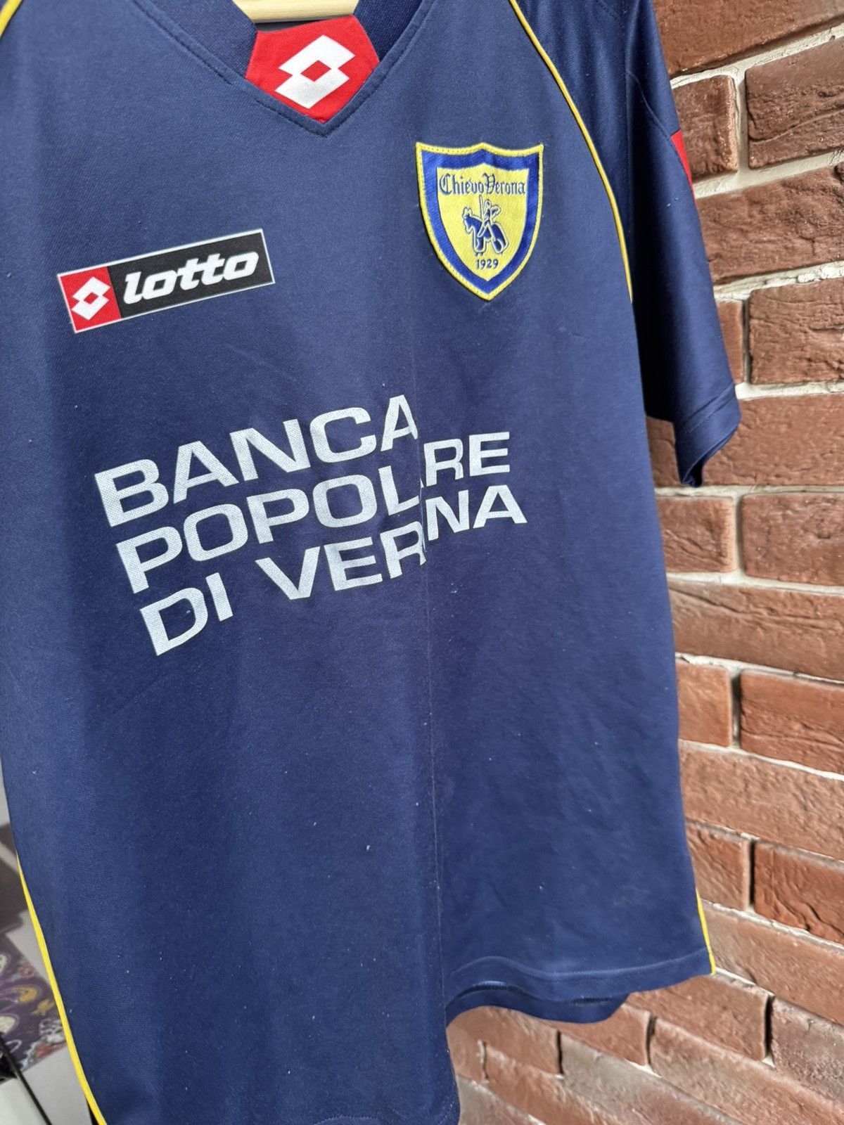 Vintage Lotto Chievo Verona vintage Italy soccer football jersey Size US S / EU 44-46 / 1 - 9 Thumbnail