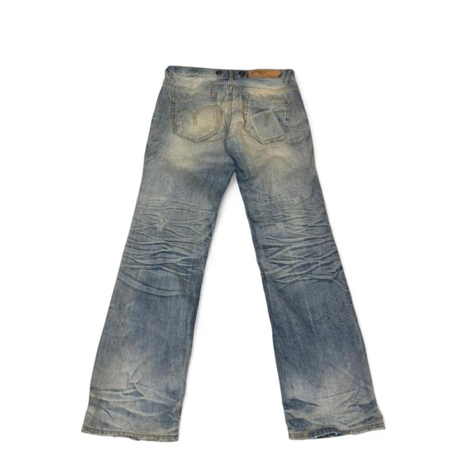 Other Vintage Rapanui light wash ripped look denim jeans Size 32" / US 10 / IT 46 - 1 Thumbnail