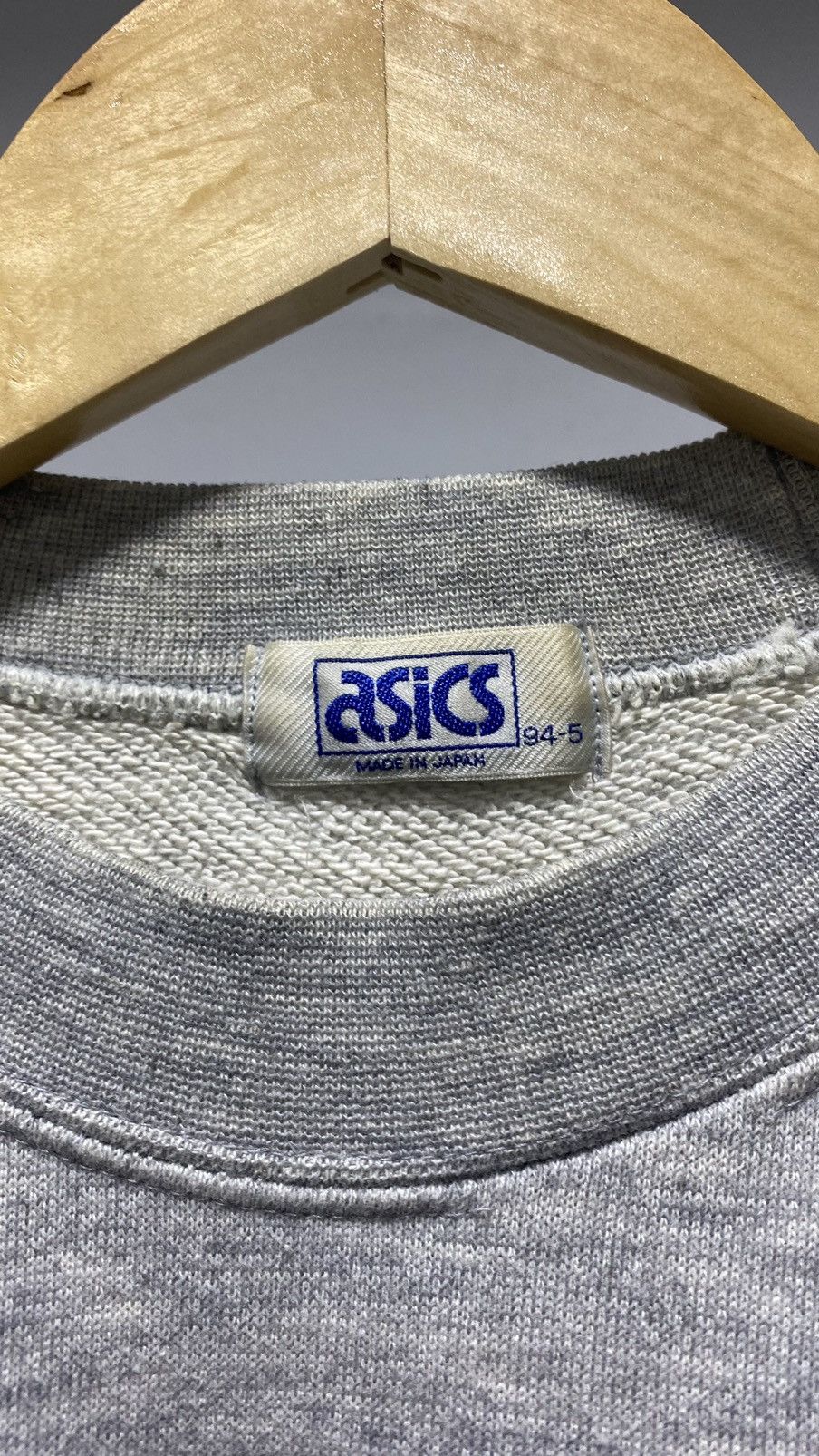 Asics × Japanese Brand × Vintage Vintage 80s Made In Japan Asics Sportswear Sweatshirt Size US M / EU 48-50 / 2 - 5 Thumbnail