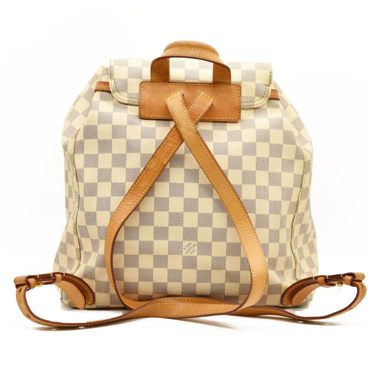 Louis Vuitton Louis Vuitton Damier Azur Sperone Backpack Size ONE SIZE - 3 Thumbnail